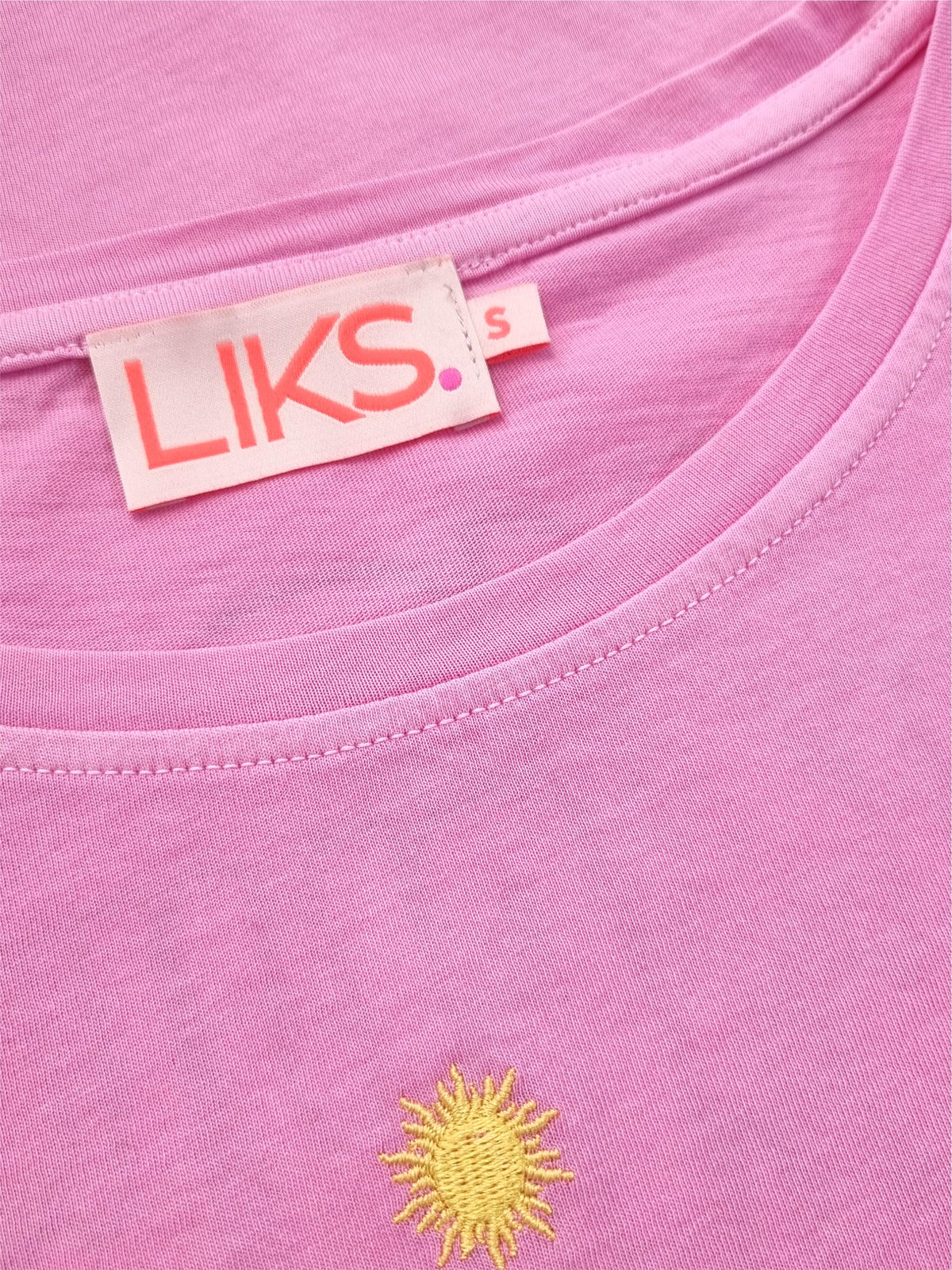 T-shirt femme avec imprimé dos "Sunshine" en coton bio - PamelaC