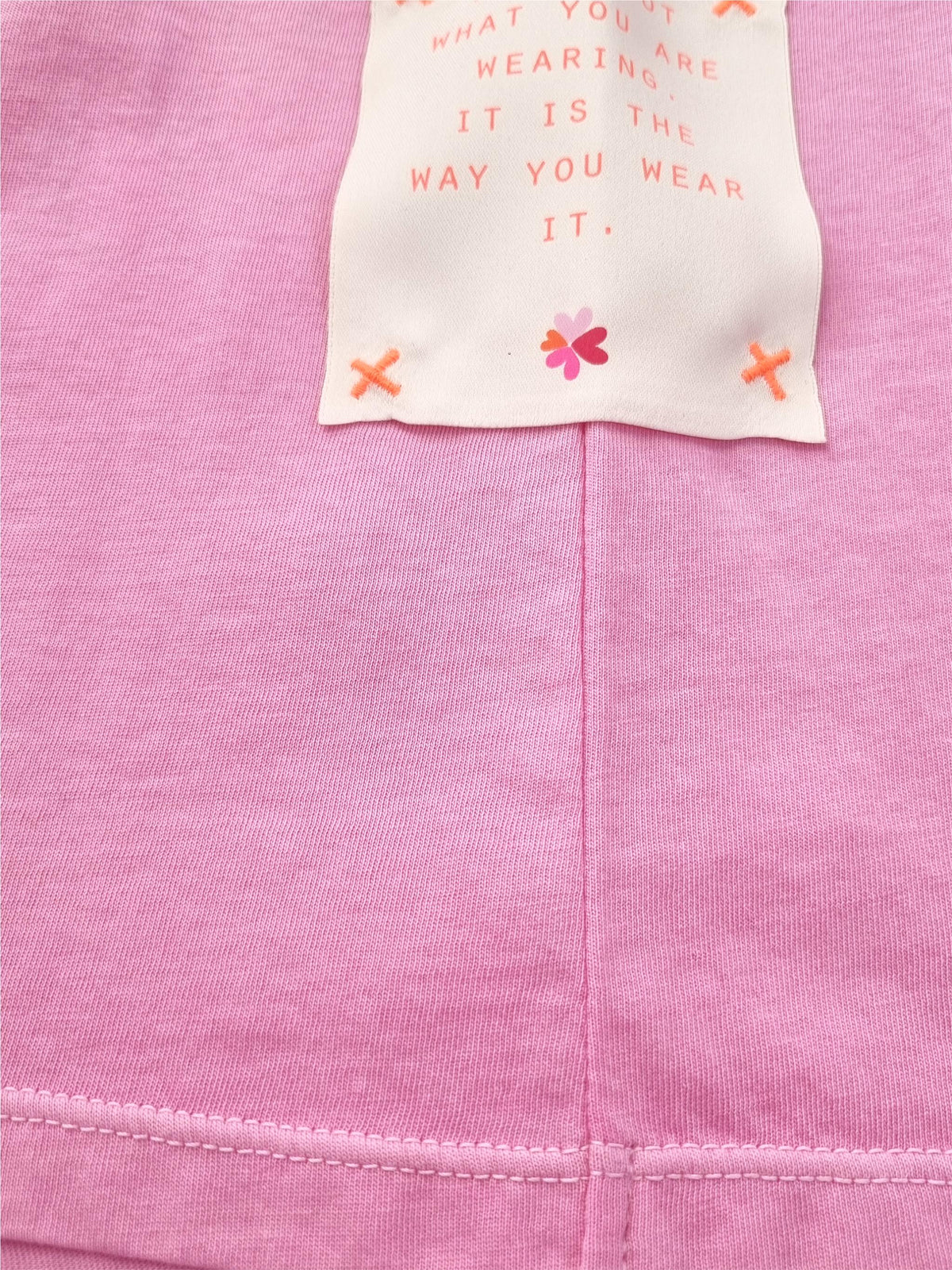 T-shirt femme avec imprimé dos "Sunshine" en coton bio - PamelaC