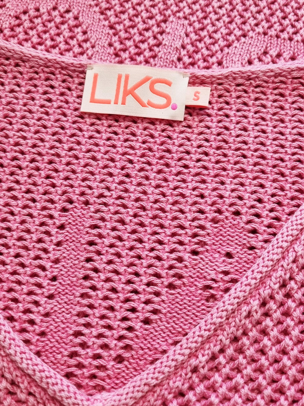 Pull-over en maille de coton pour femme avec motif ajouré - AlinaC