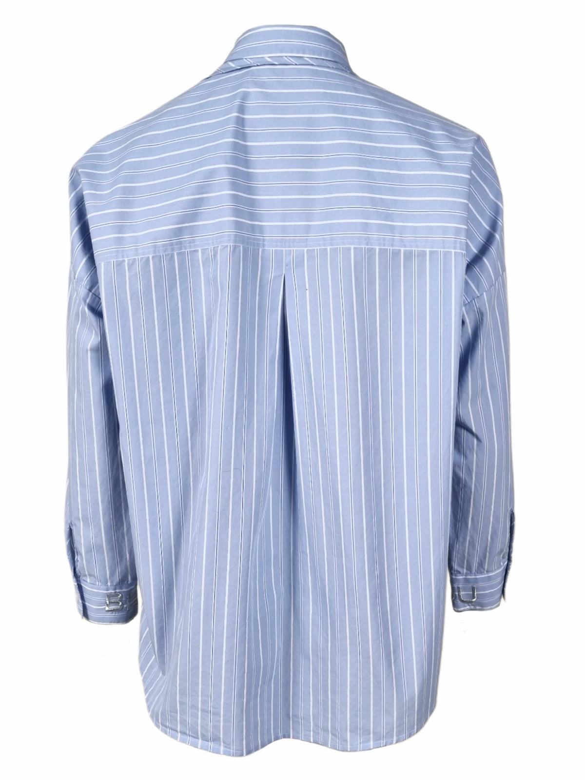 Women's striped blouse with detachable tie – GloriaC