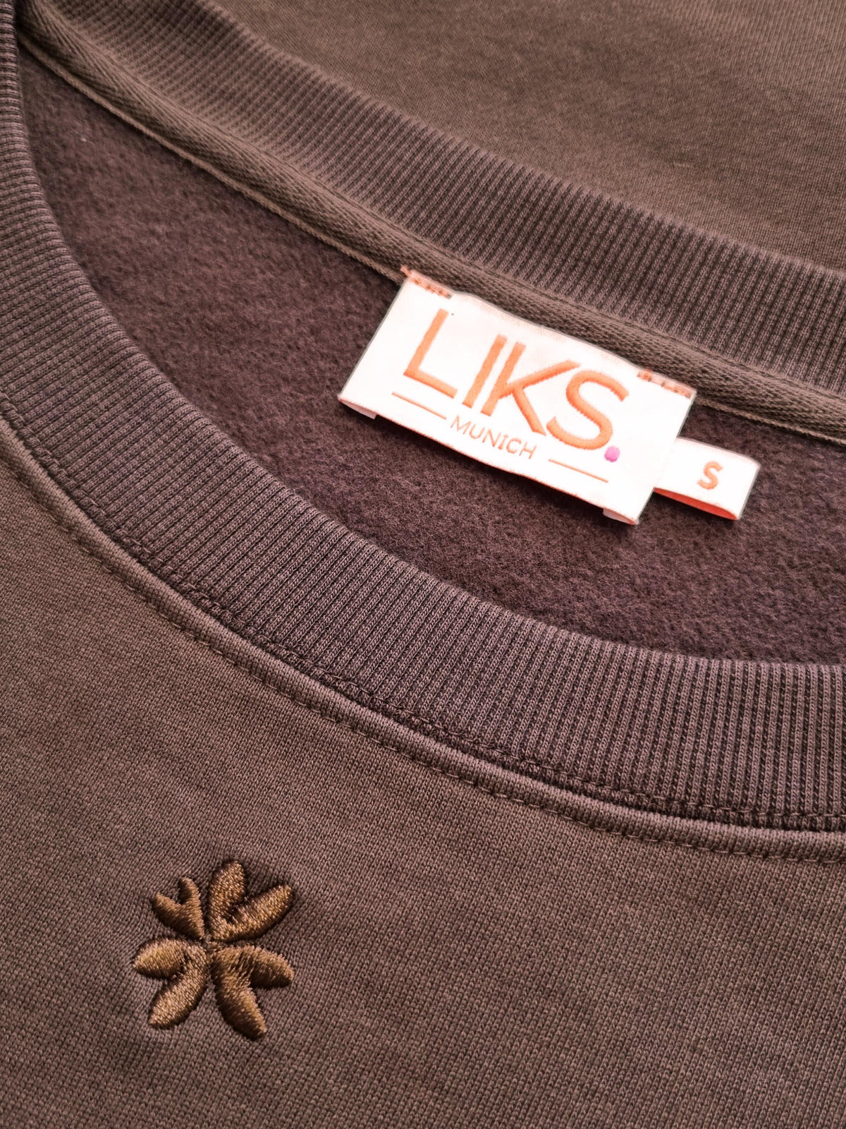 Damen Sweatshirt mit Herzpatches aus Organic Cotton - SummerC