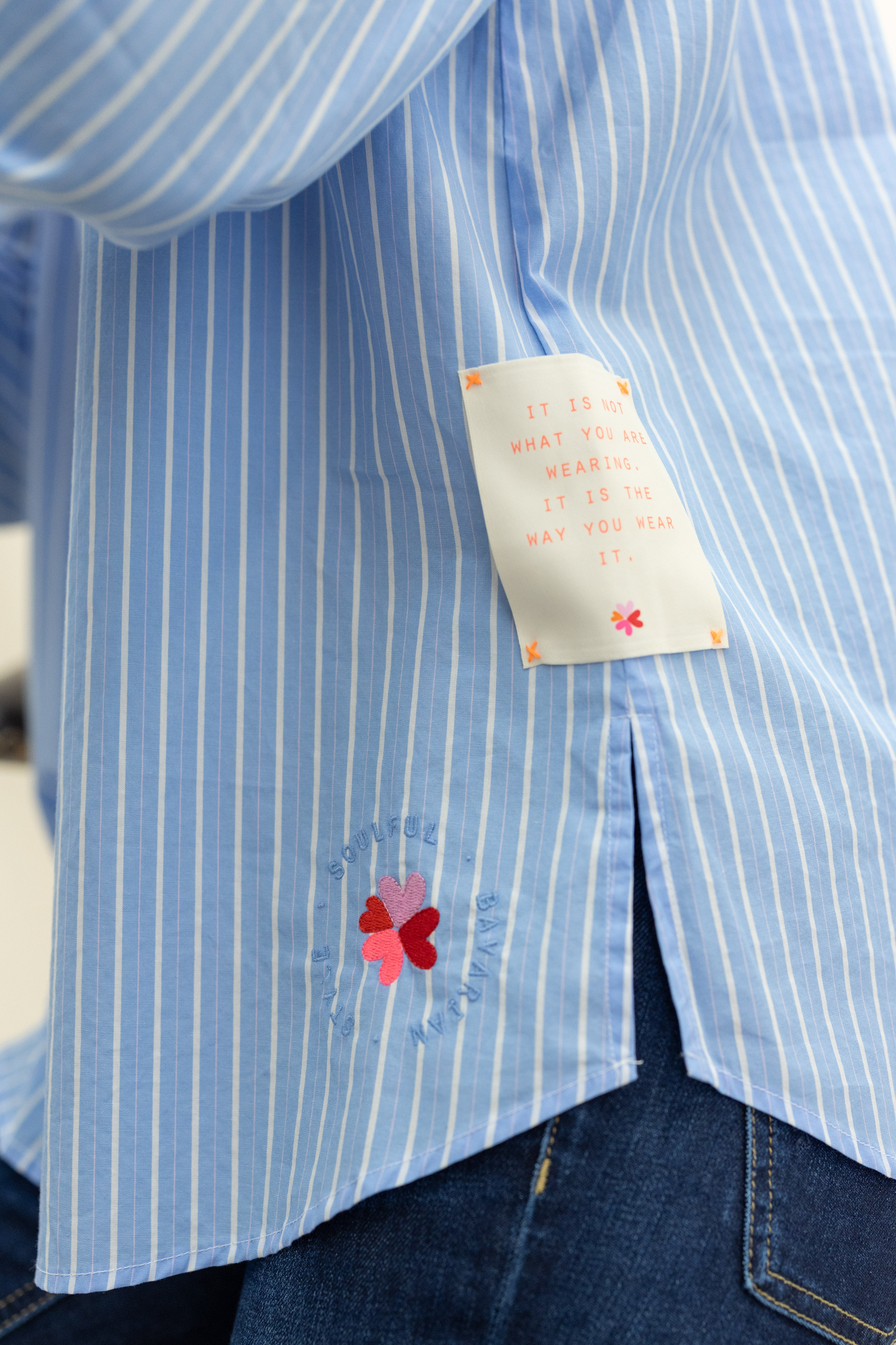 Bluse "Do what you love to do" im RT