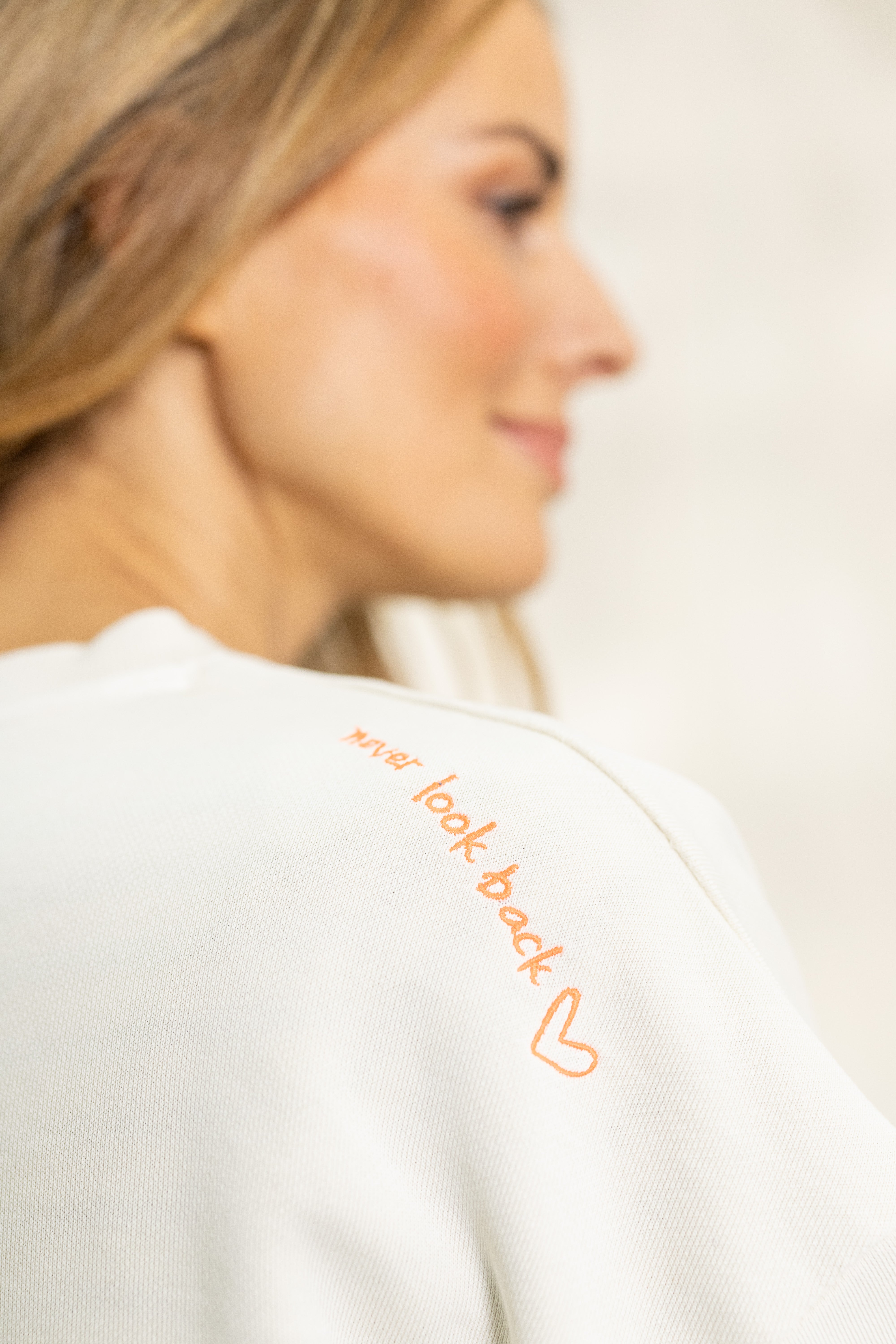 Sweatpullover "keep the feeling"