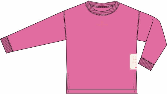 Sweatpullover "keep the feeling"