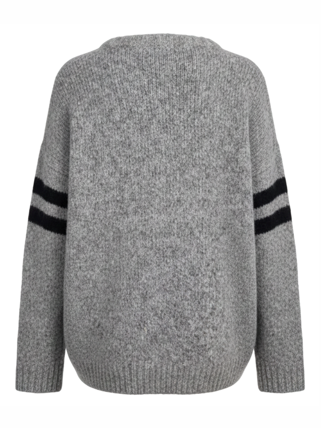 Star-patterned knitted sweater