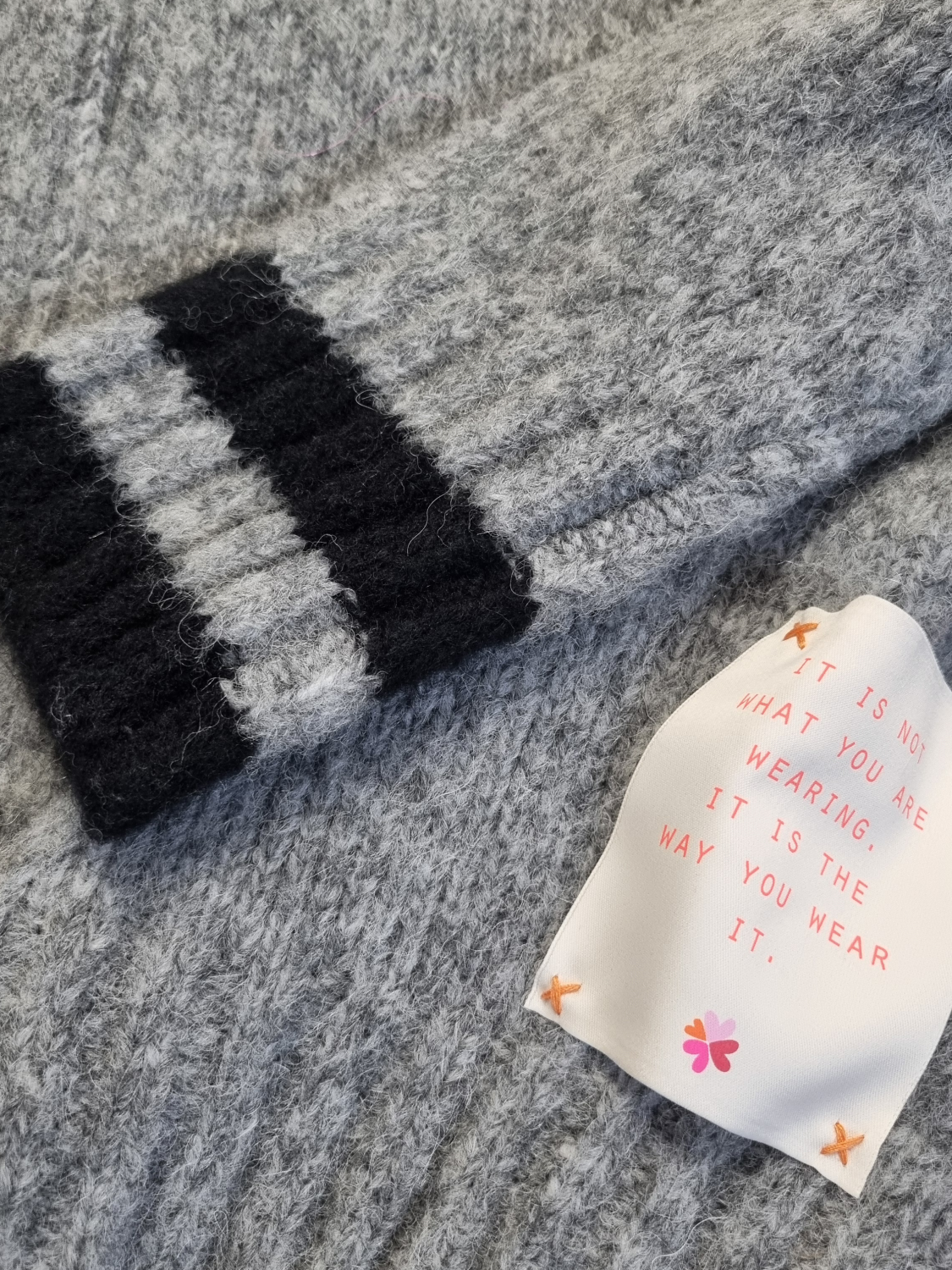 Strickjacke "3 Stars"