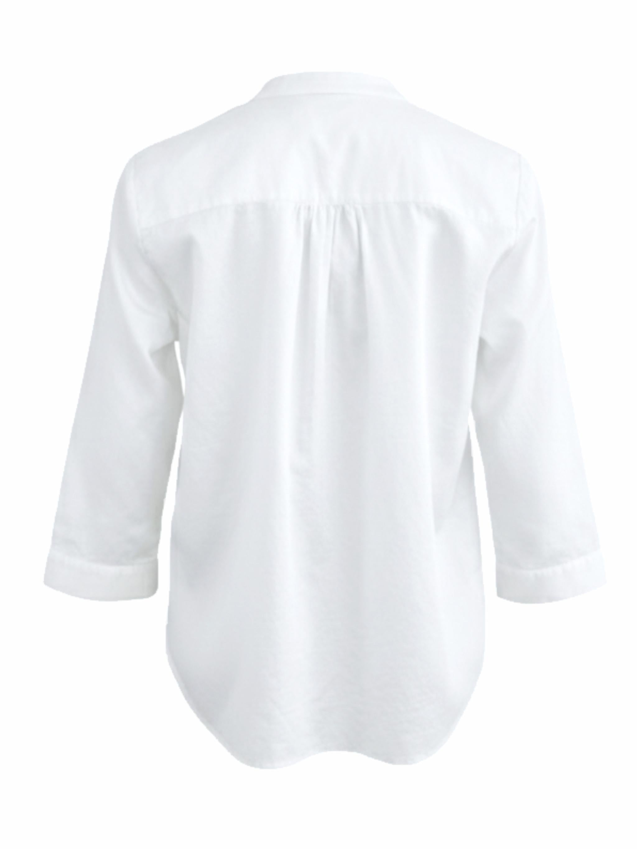Damen Bluse mit Stickerei aus Baumwolle - GoldieC