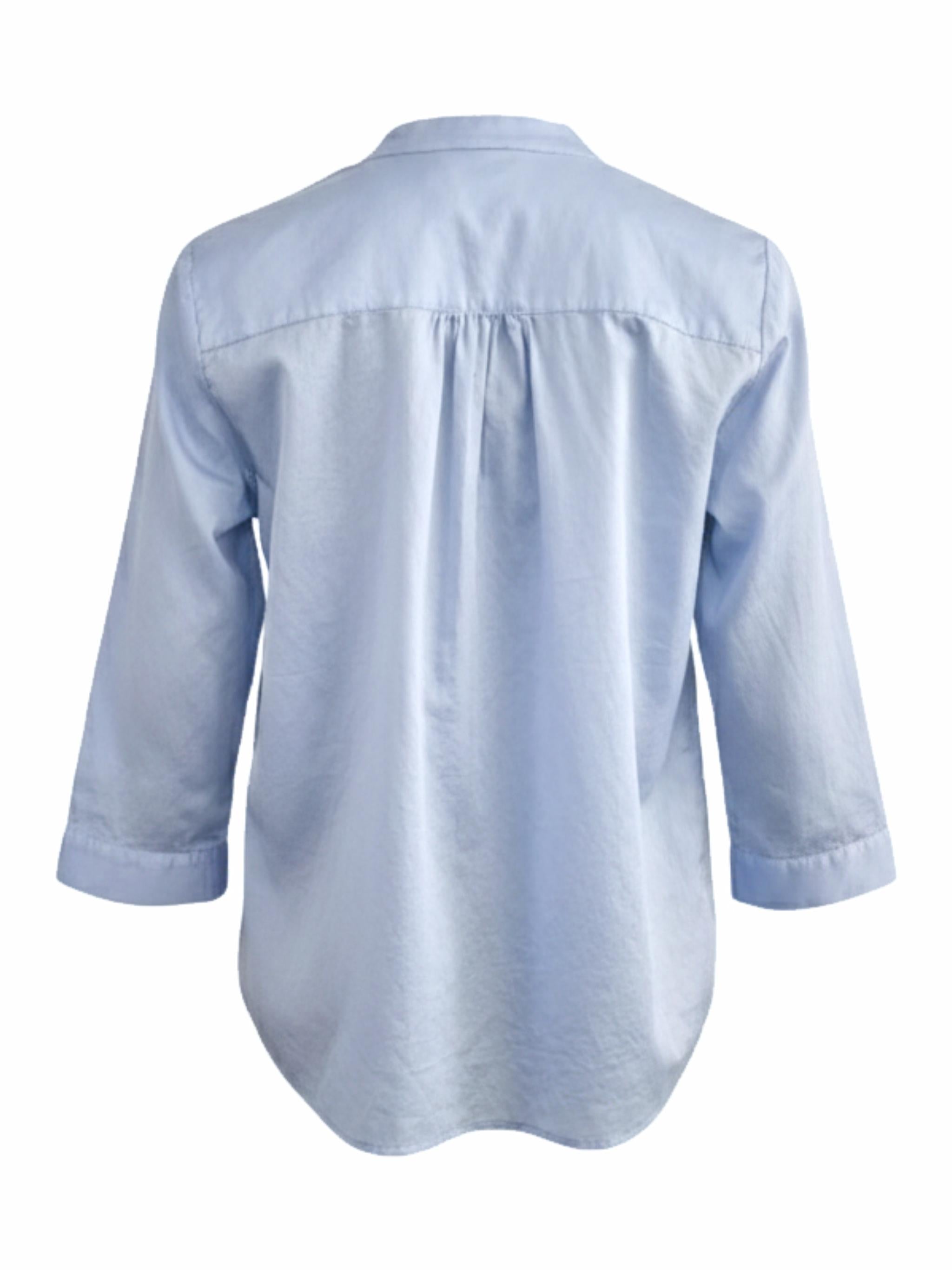 Damen Bluse mit Stickerei aus Baumwolle - GoldieC