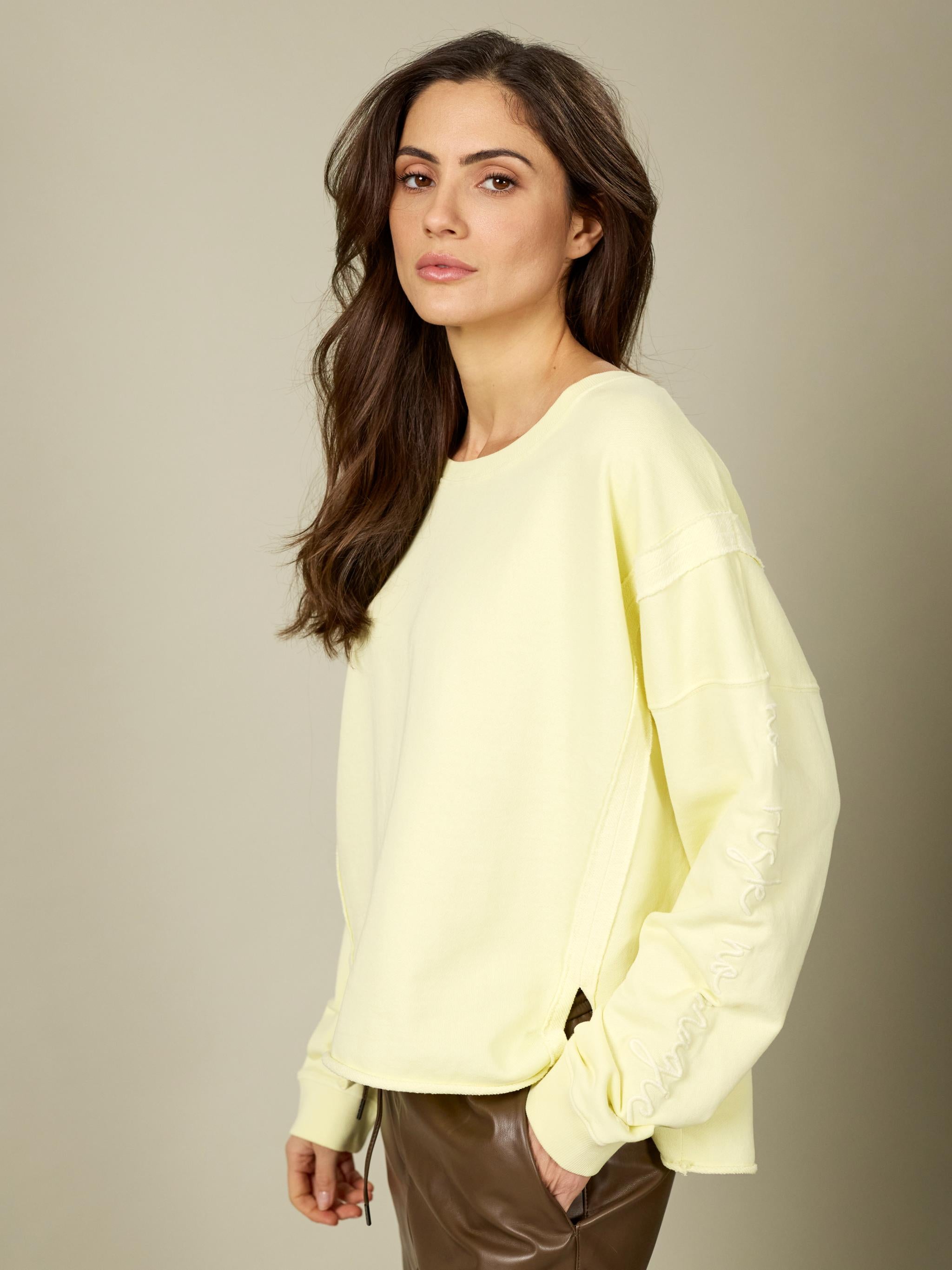 Sweatpullover mit Stickerei No Risk No Magic - SaraC