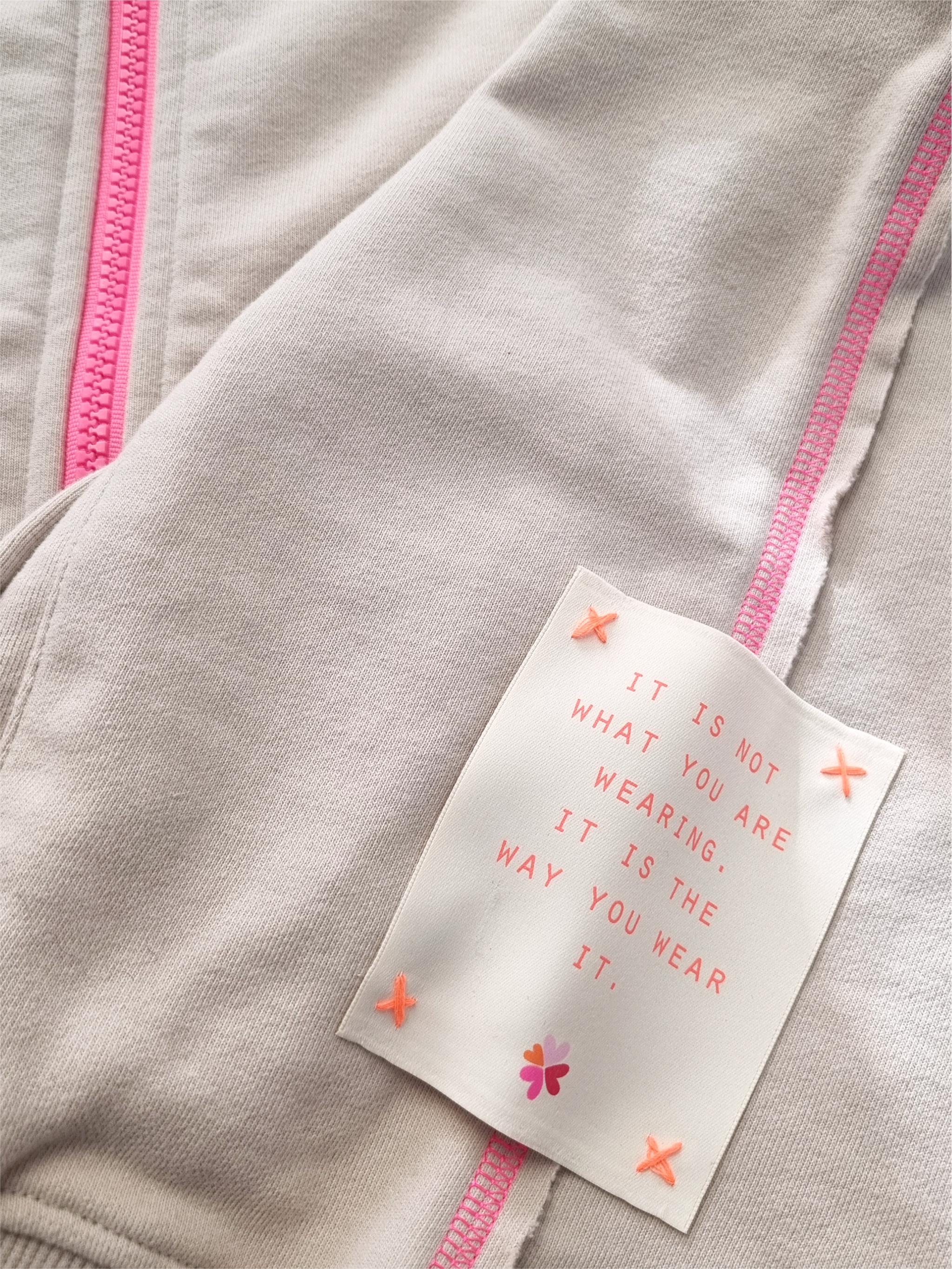 Sweatbomber Patch Heart Flower
