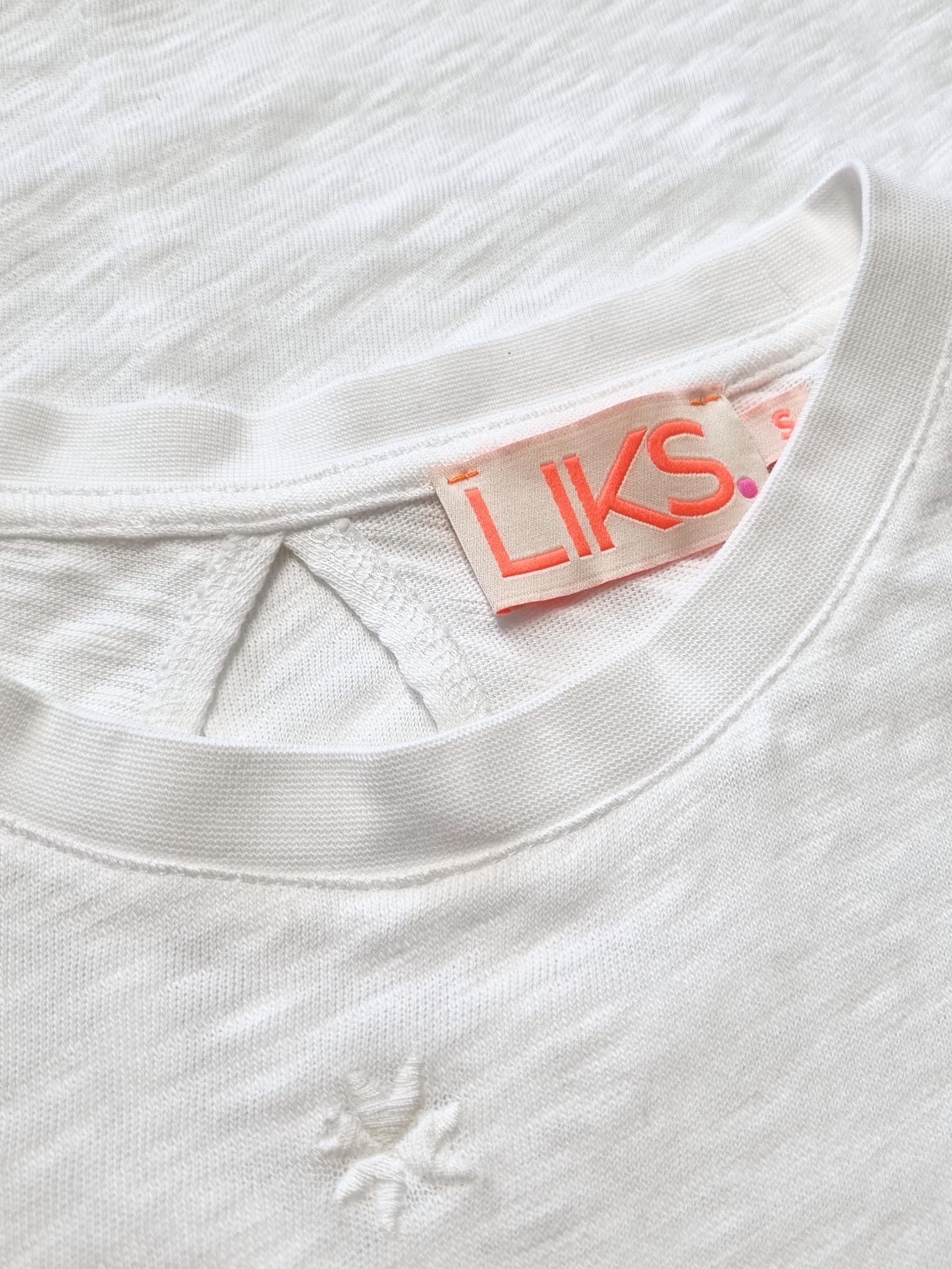 Tshirt in Baumwolle Flammengarn