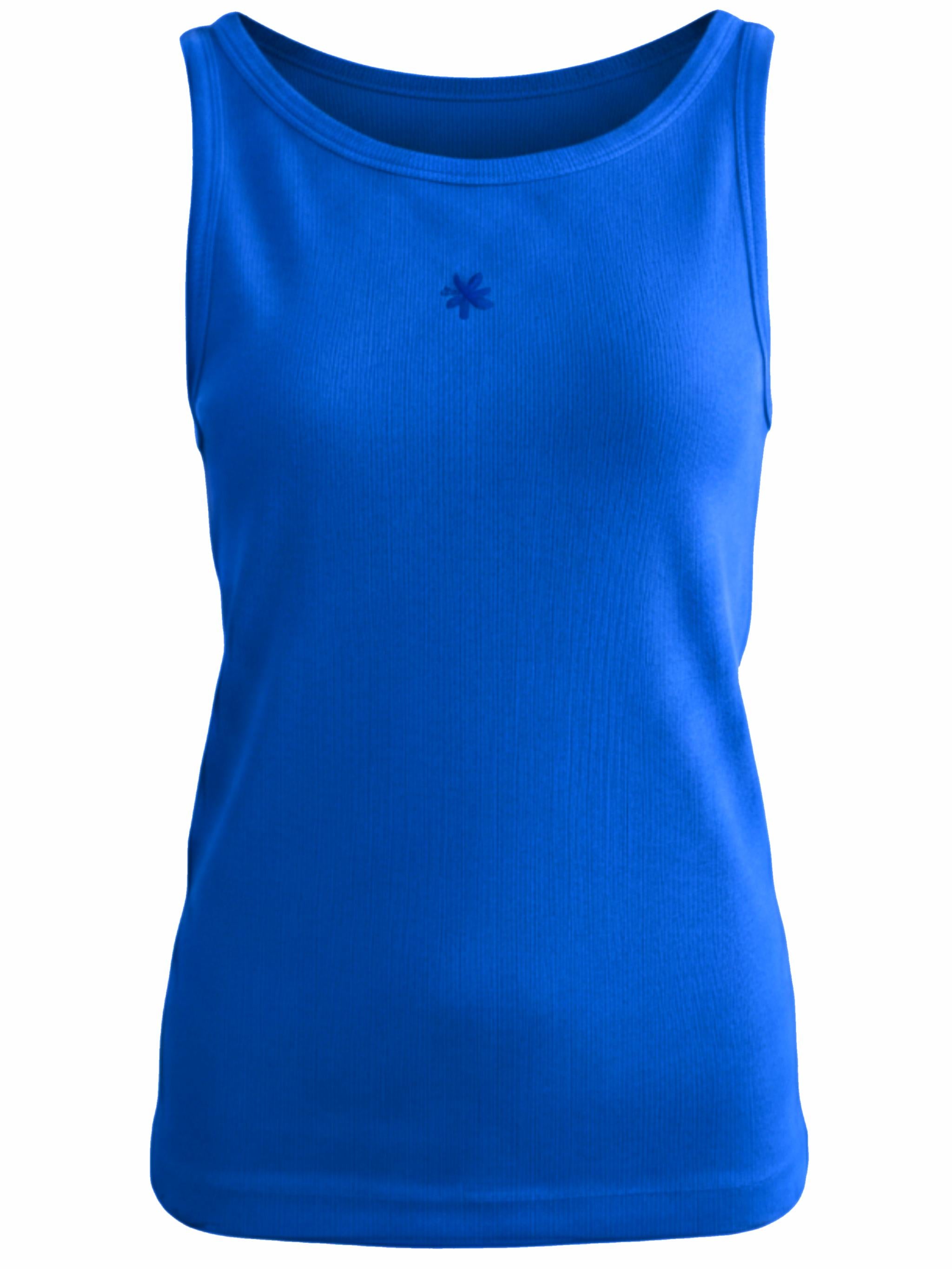 Damen Ripp Top mit Stickerei - PetraC