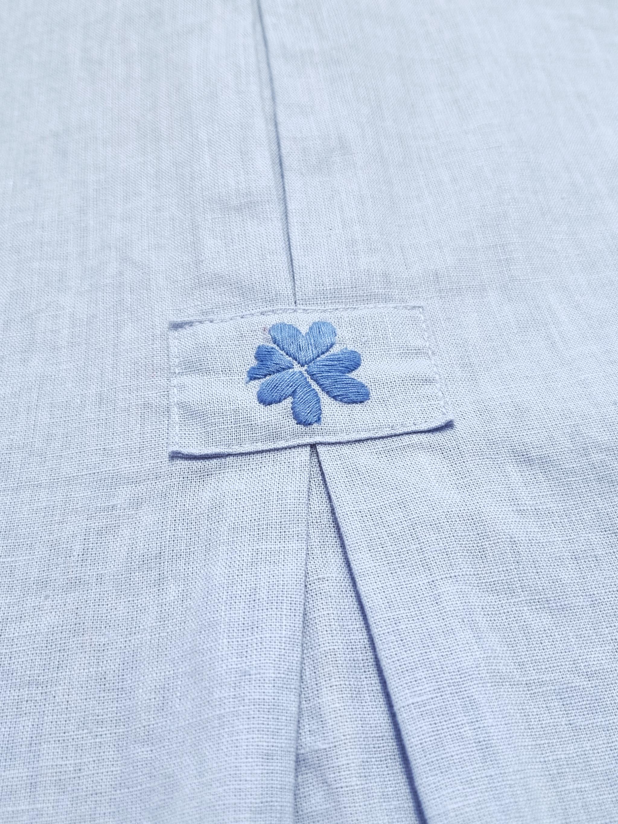 Damen Bluse aus Leinen - Baumwolle - GloriaC