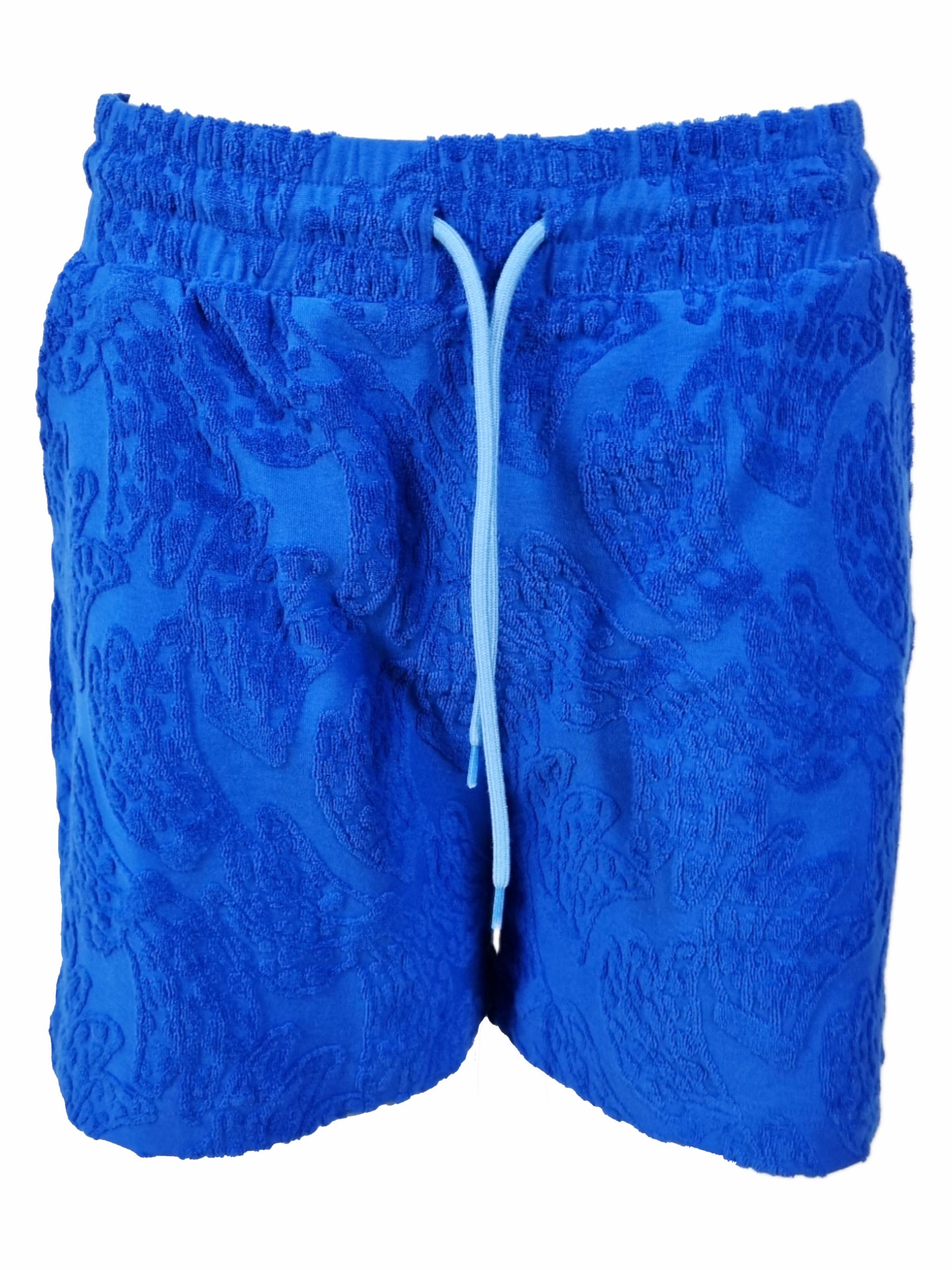 Damen Shorts mit Frottee Jacquard - SaskiaC