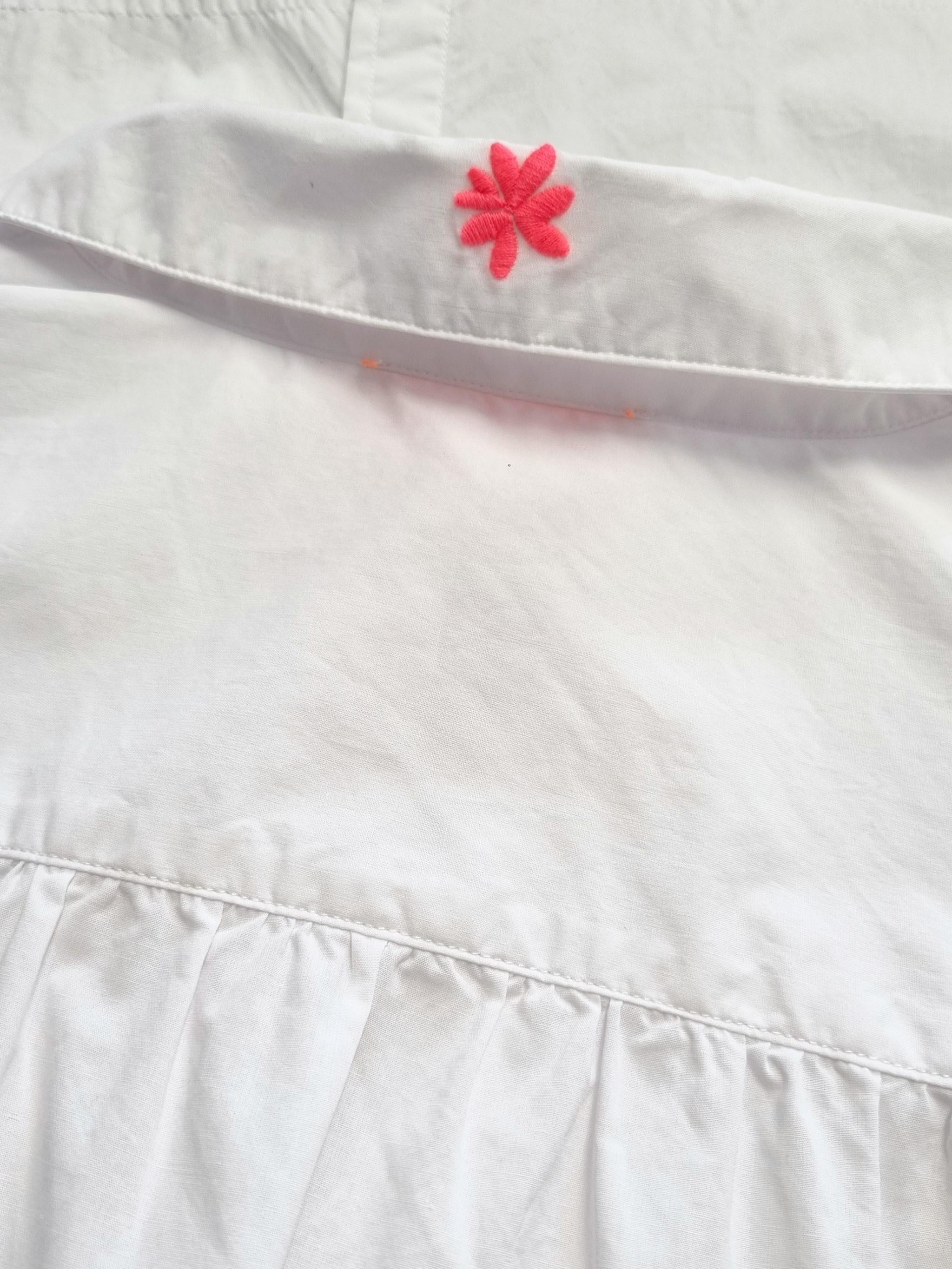 Damen Bluse uni mit gestreift mit Brusttasche, Raffung am Rückenteil aus Baumwolle - GraceC