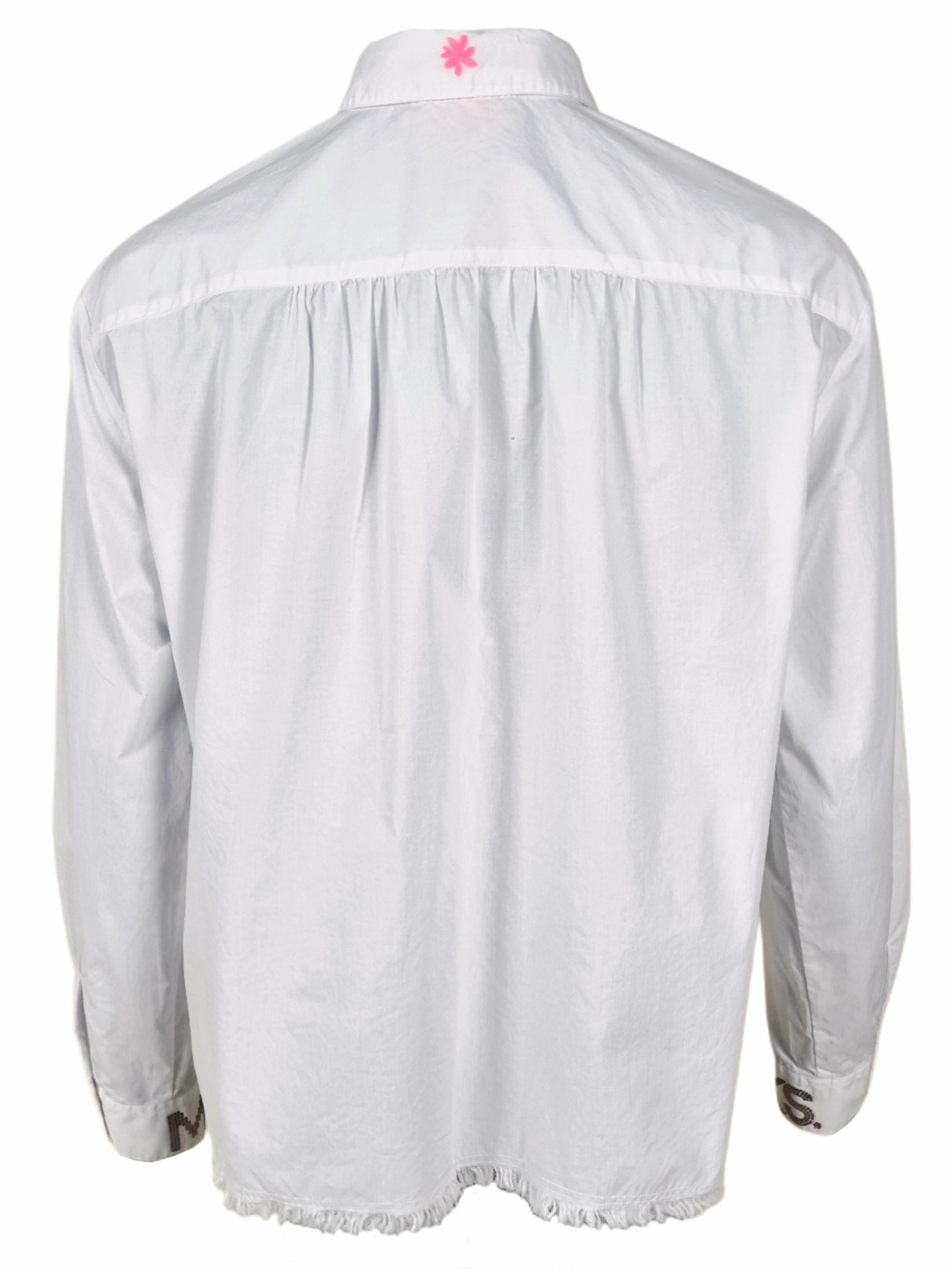 Damen Bluse uni mit gestreift mit Brusttasche, Raffung am Rückenteil aus Baumwolle - GraceC