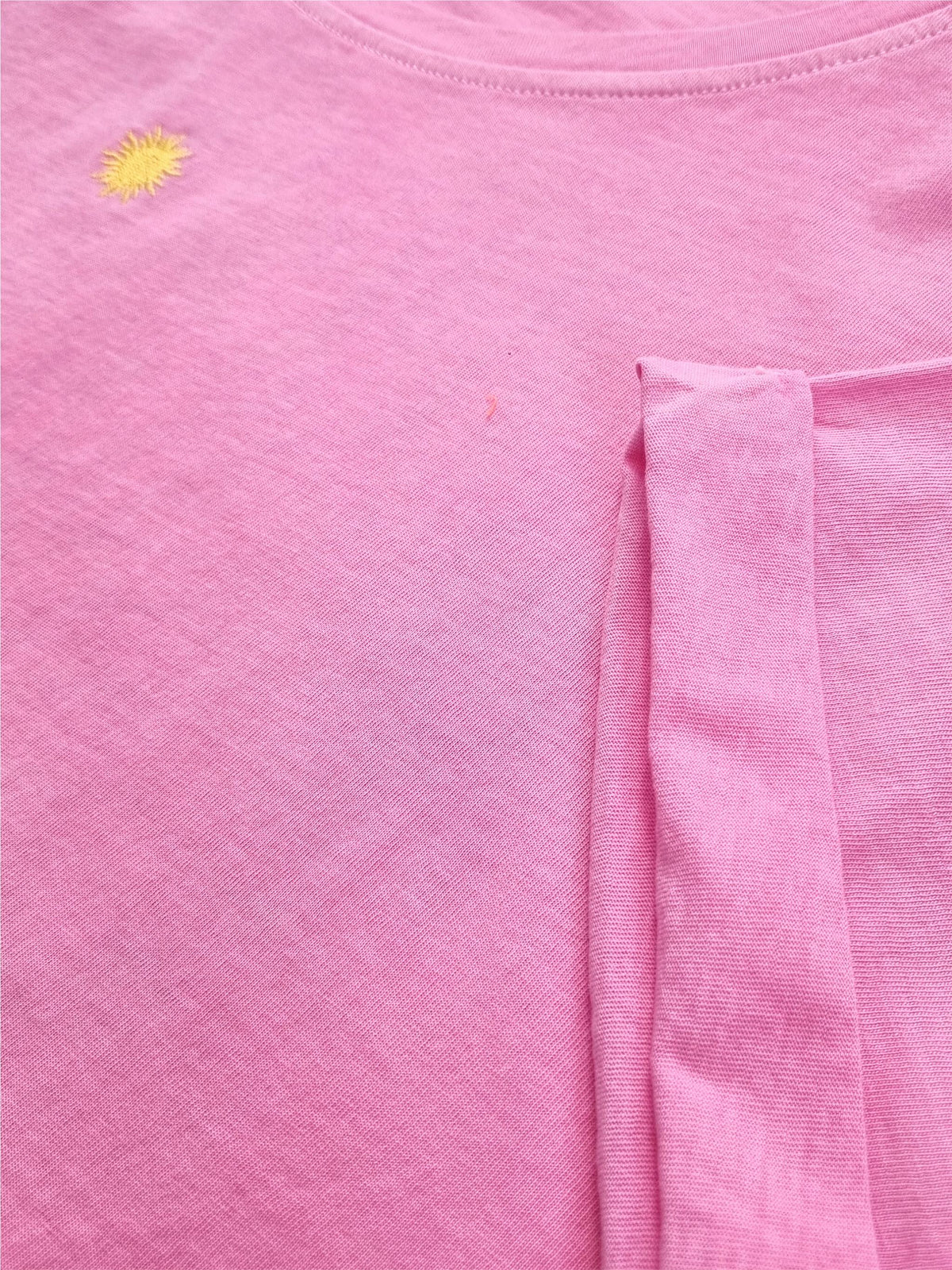 T-shirt femme avec imprimé dos "Sunshine" en coton bio - PamelaC