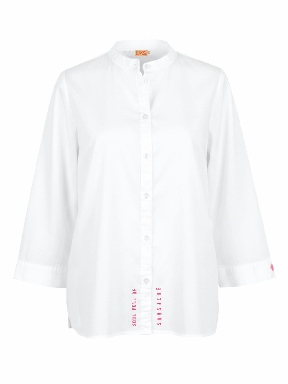 Chemisier pour femme brodé en coton - GoldieC