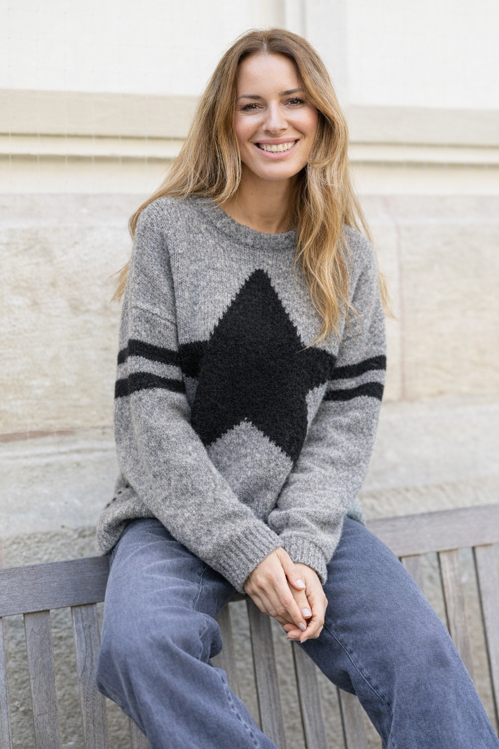 Strickpullover Stern