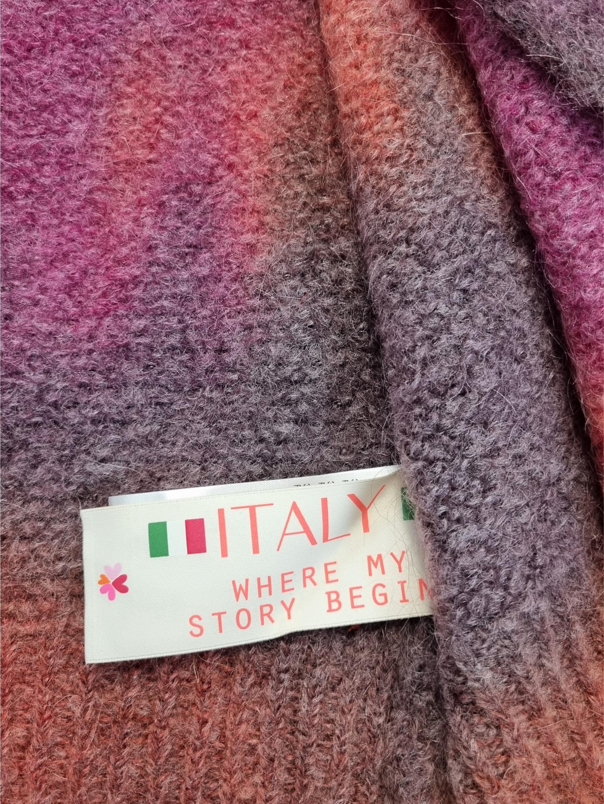 Strickpullover "Autumn" gesprüht