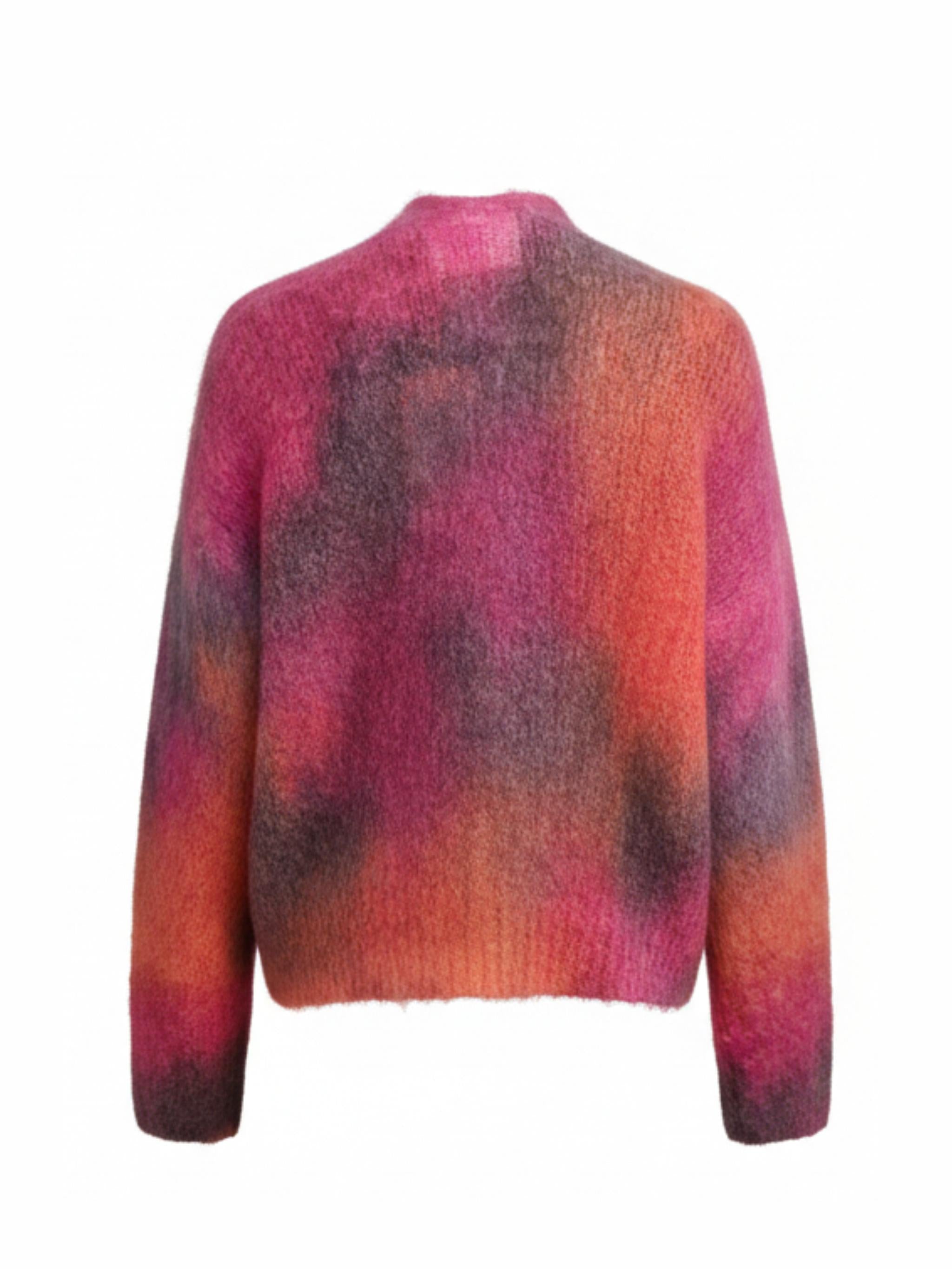 Gilet ouvert court vaporisé