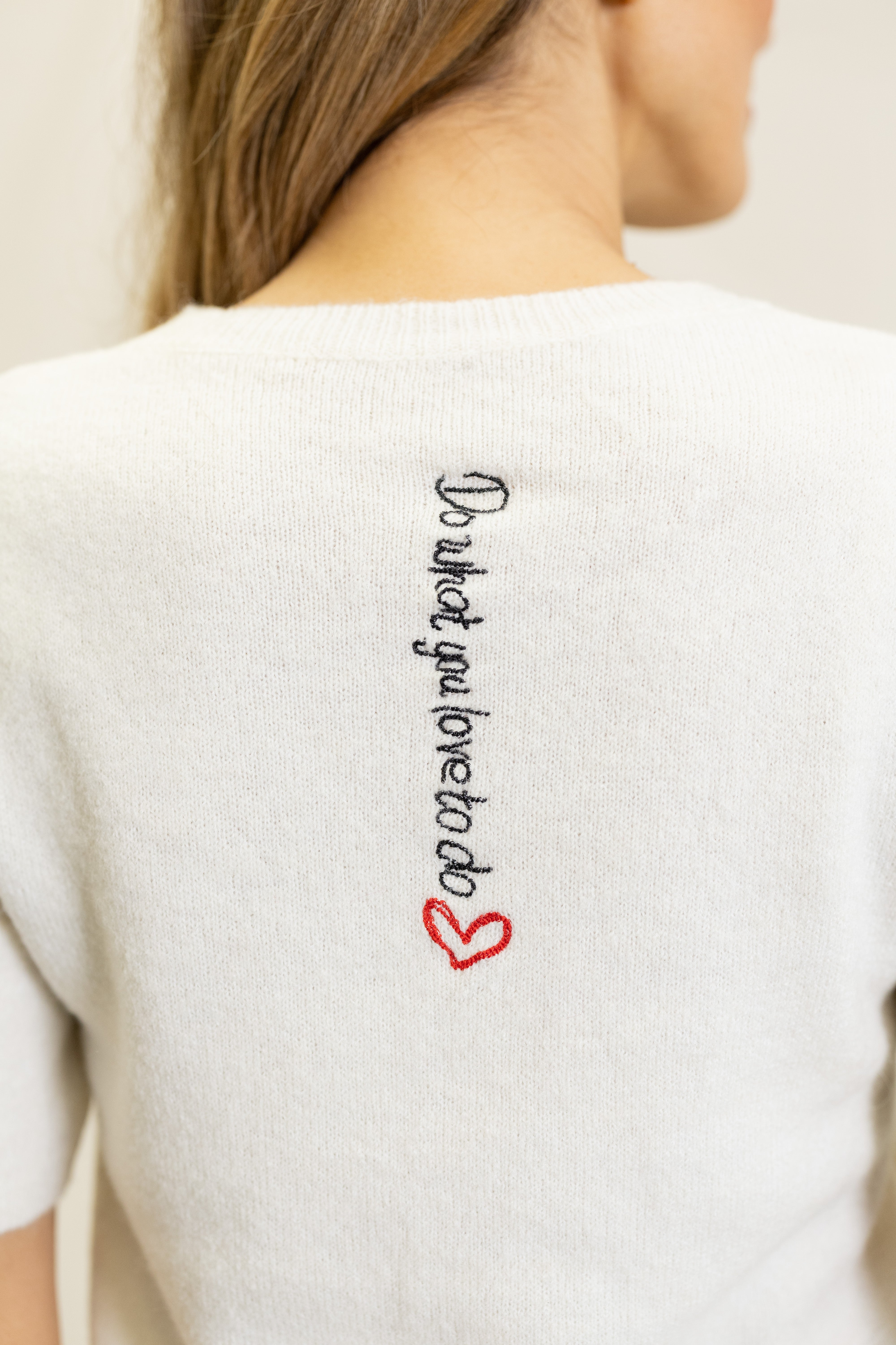 Strickpullover Rippe 1/2arm