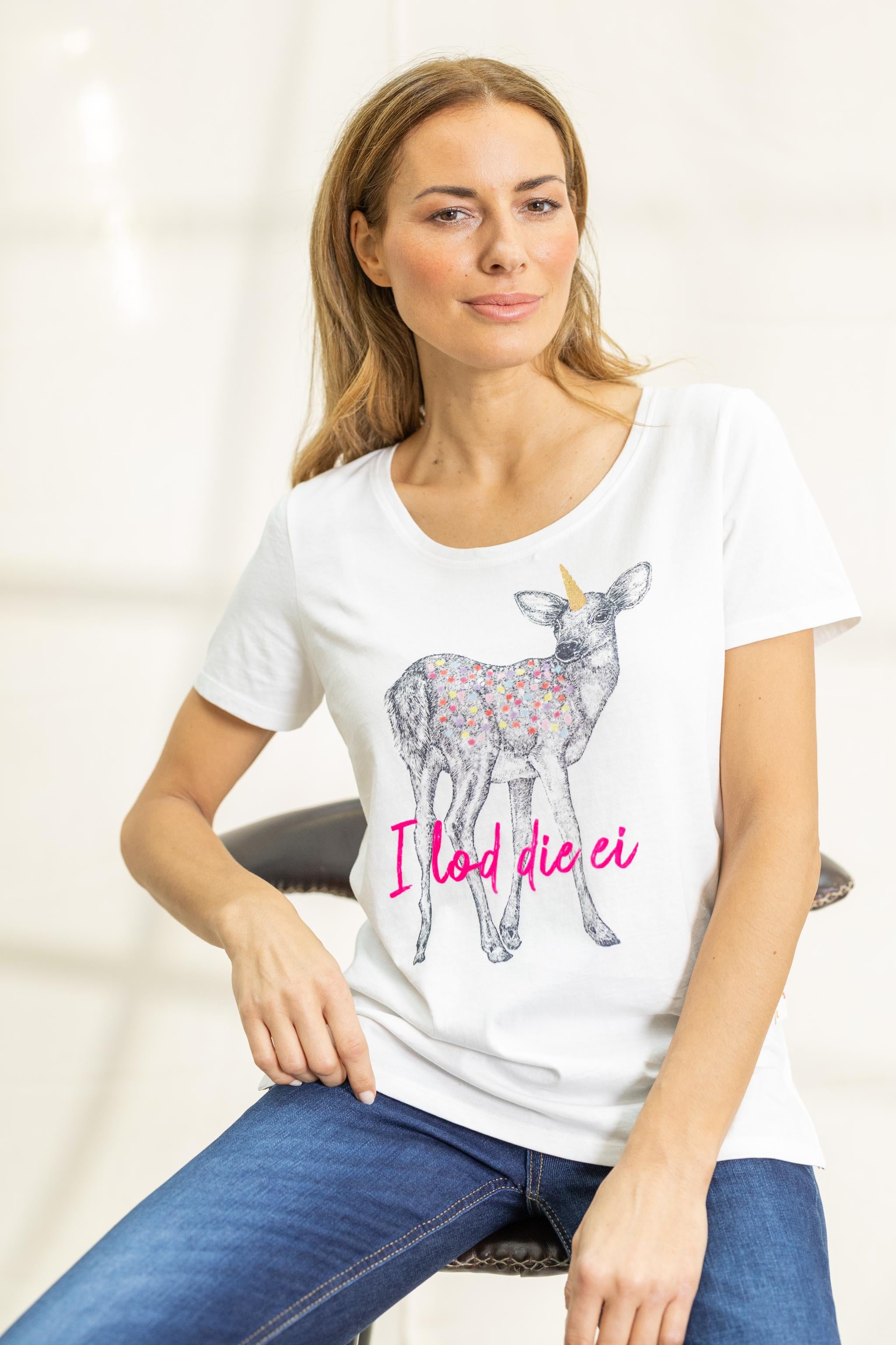 Shirt kurzarm "I lod di ei"