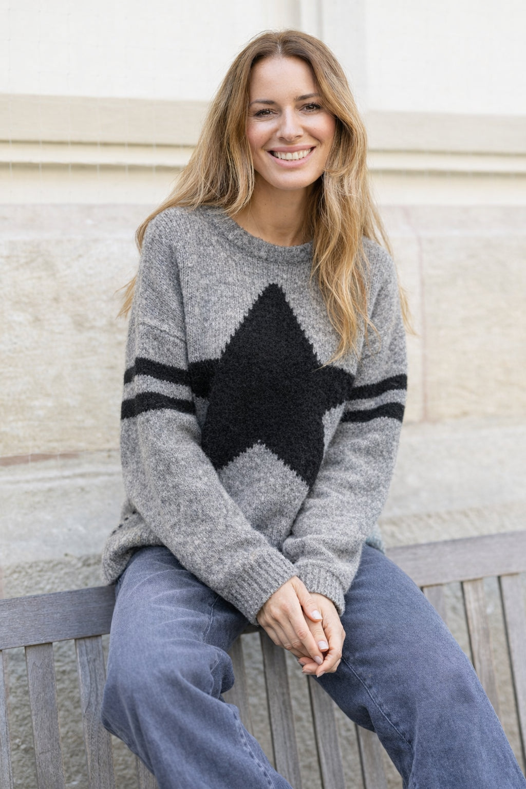 Strickpullover Stern