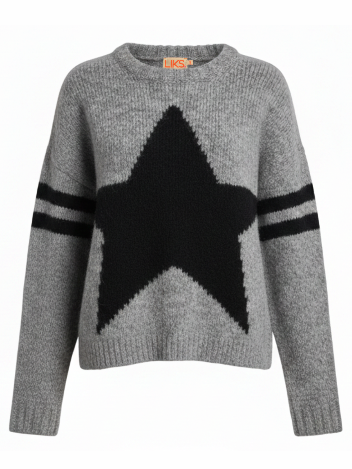 Pull tricoté étoile