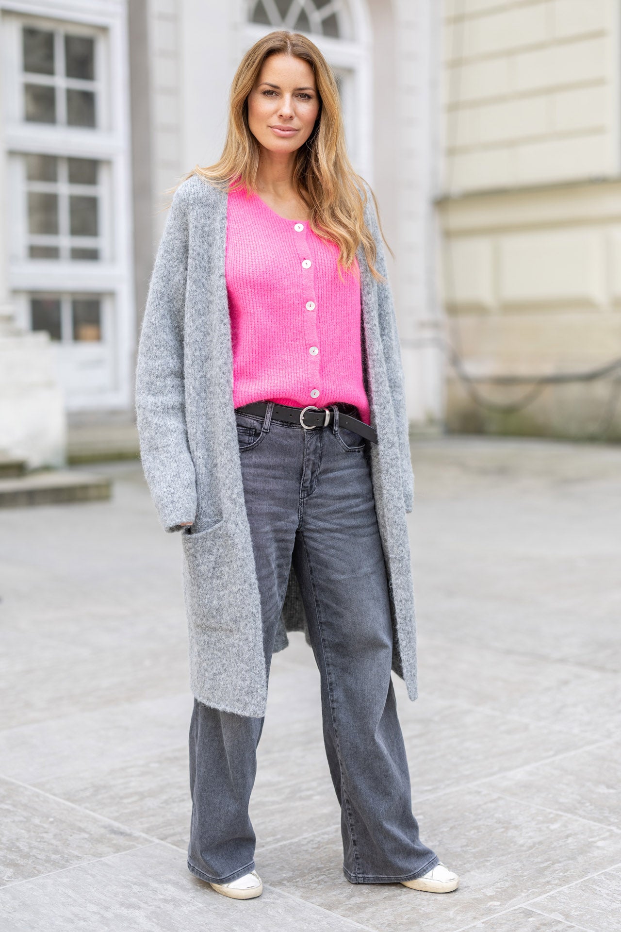 Strickjacke lang "Favorite Memories"