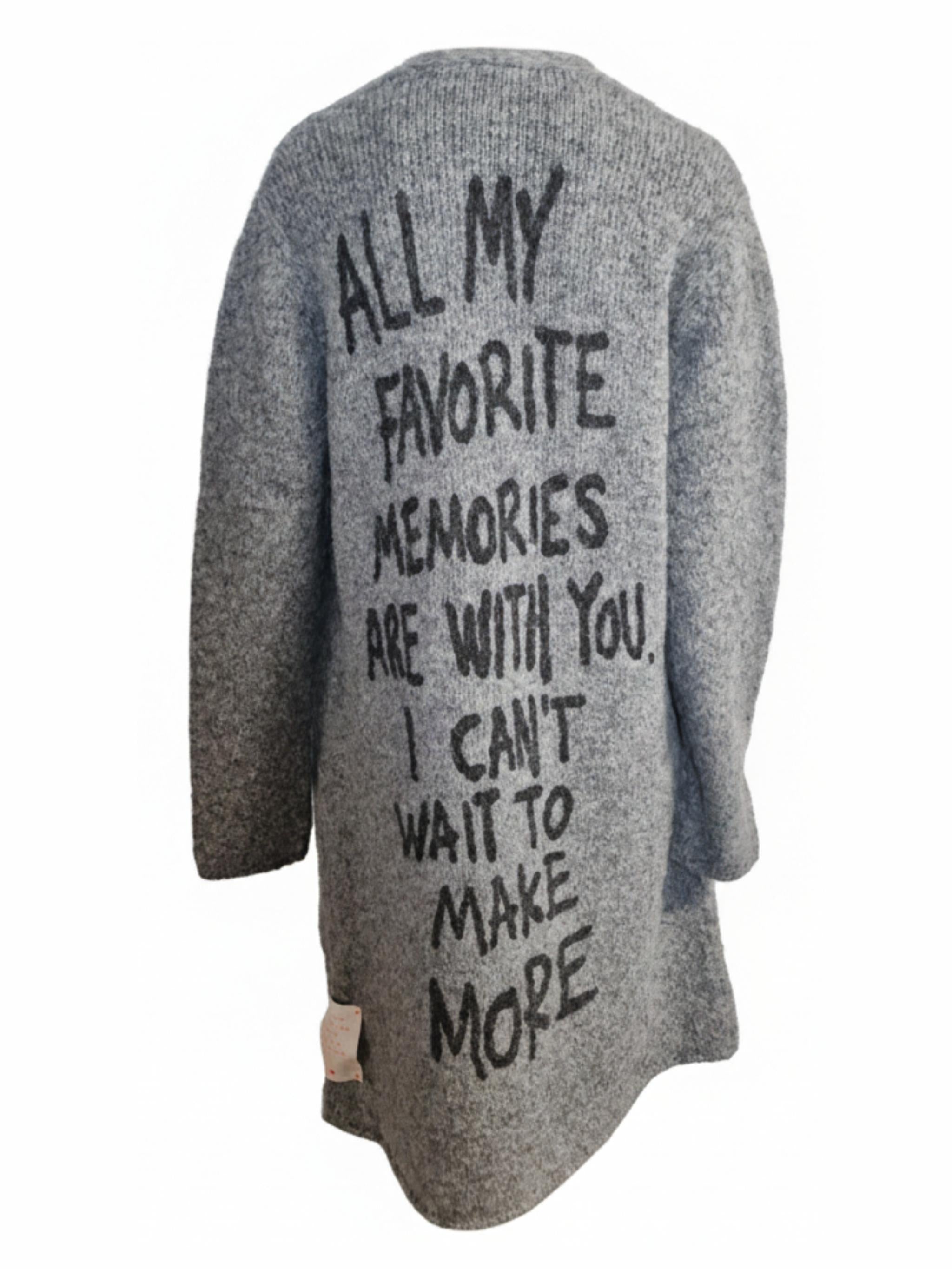 Strickjacke lang "Favorite Memories"