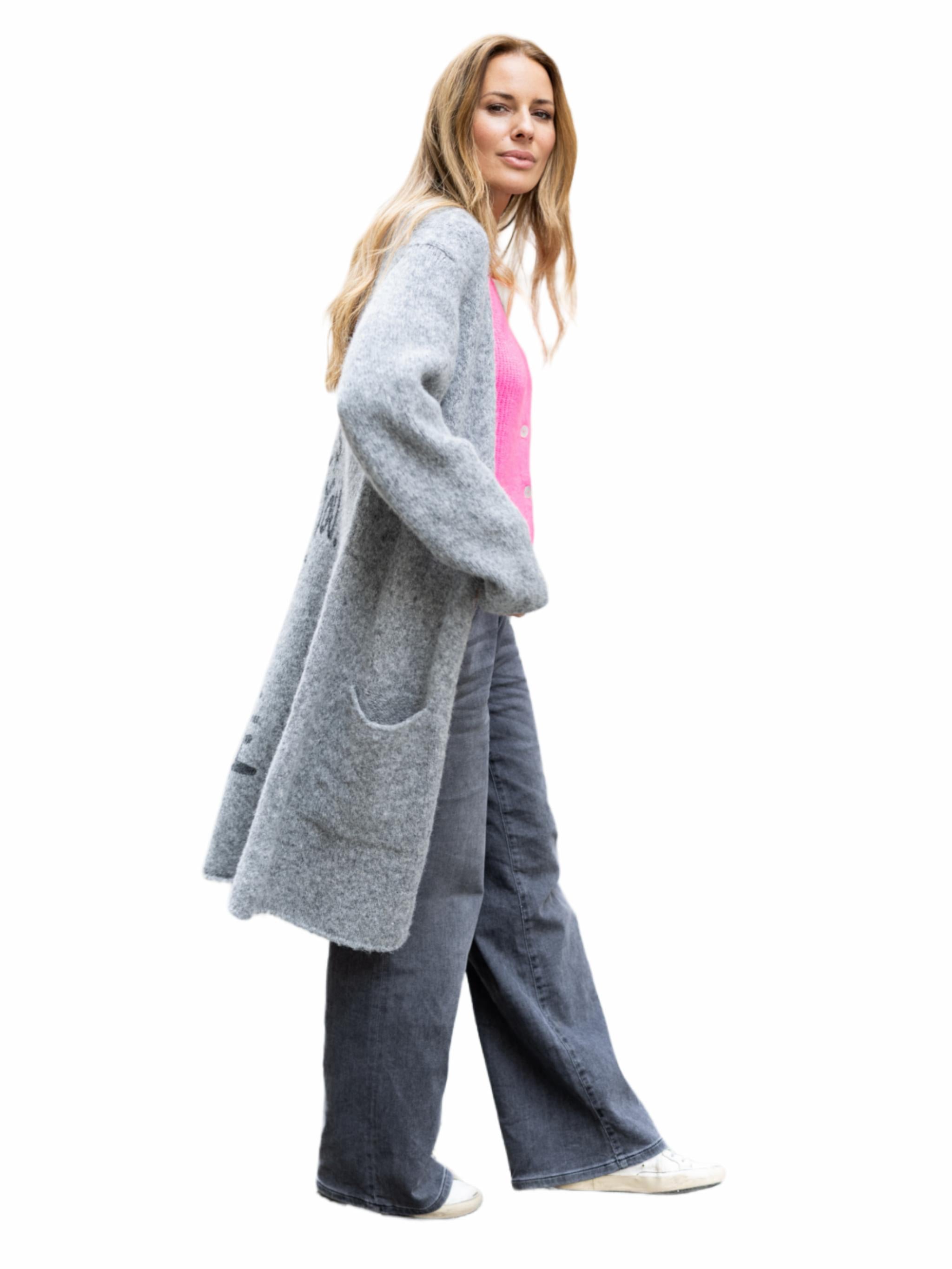 Strickjacke lang "Favorite Memories"