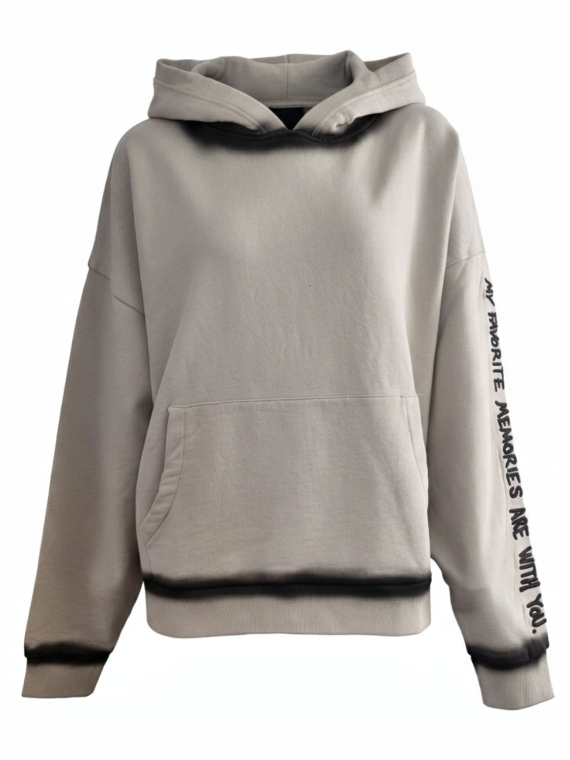 Hoodie mit Stickerei Memories - SimonaC