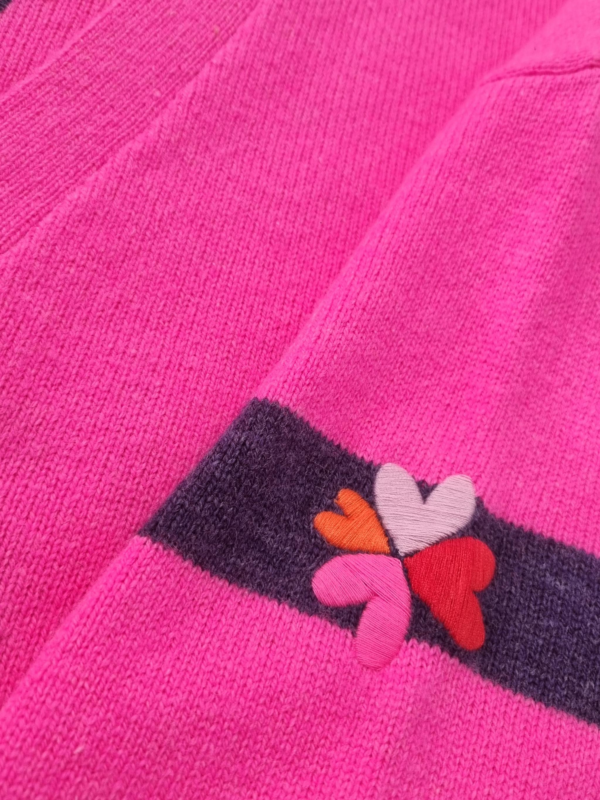 Cardigan with embroidered sun