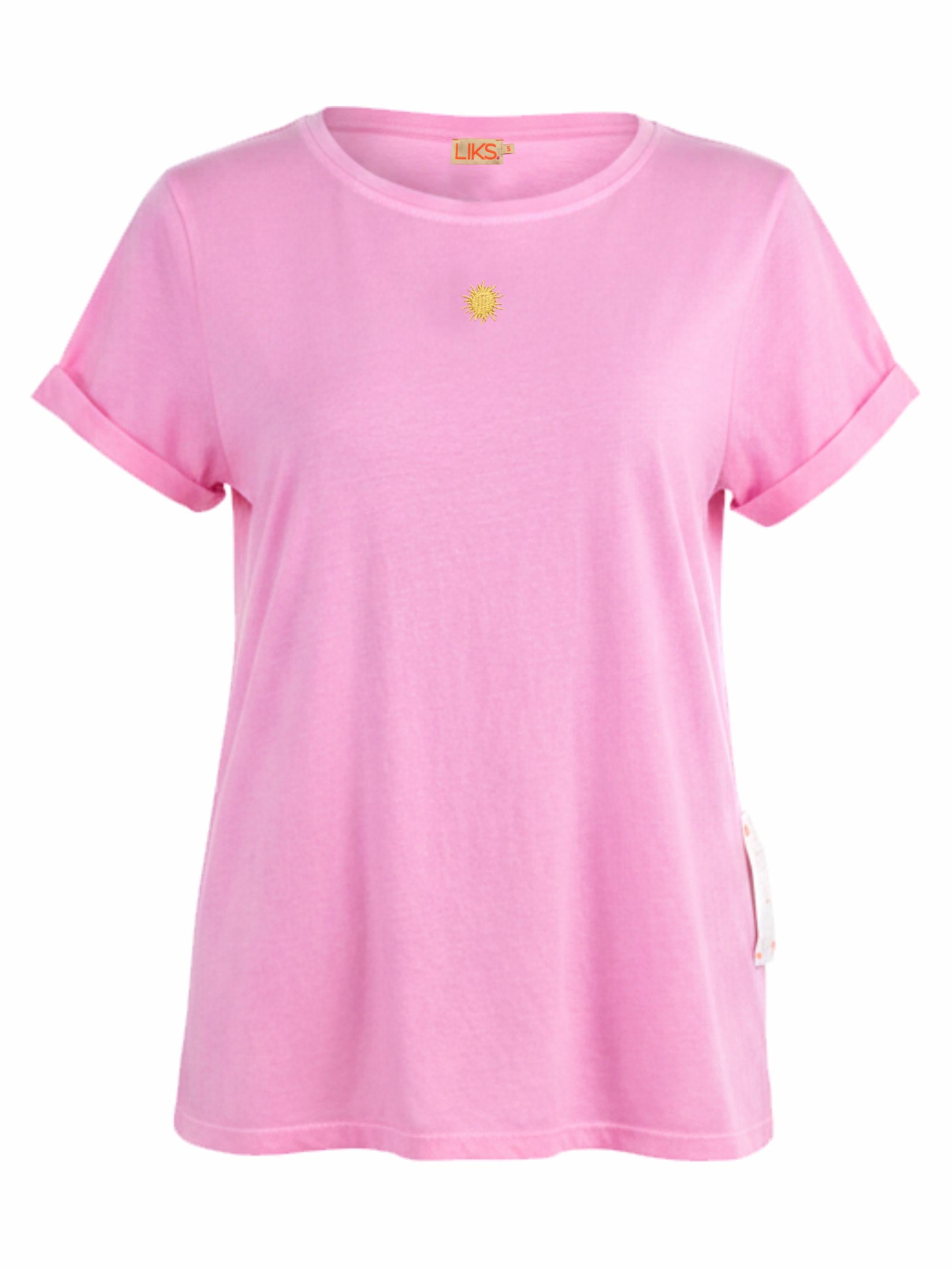 Damen Tshirt mit Rückenprint "Sunshine" Organic Cotton - PamelaC