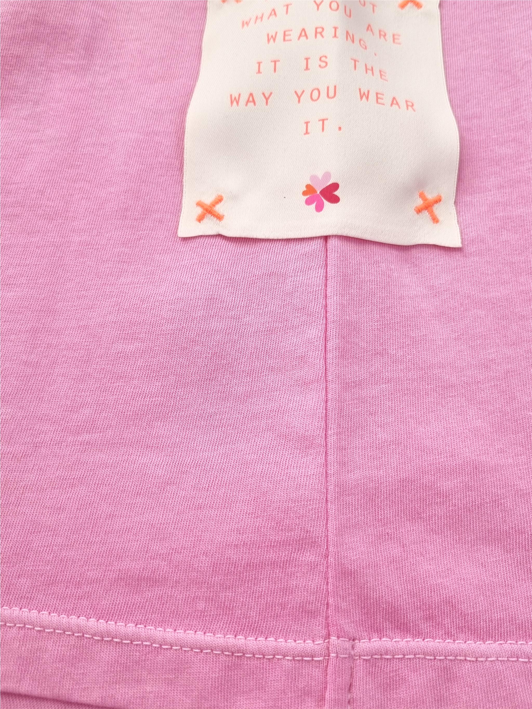 Damen Tshirt mit Rückenprint "Sunshine" Organic Cotton - PamelaC