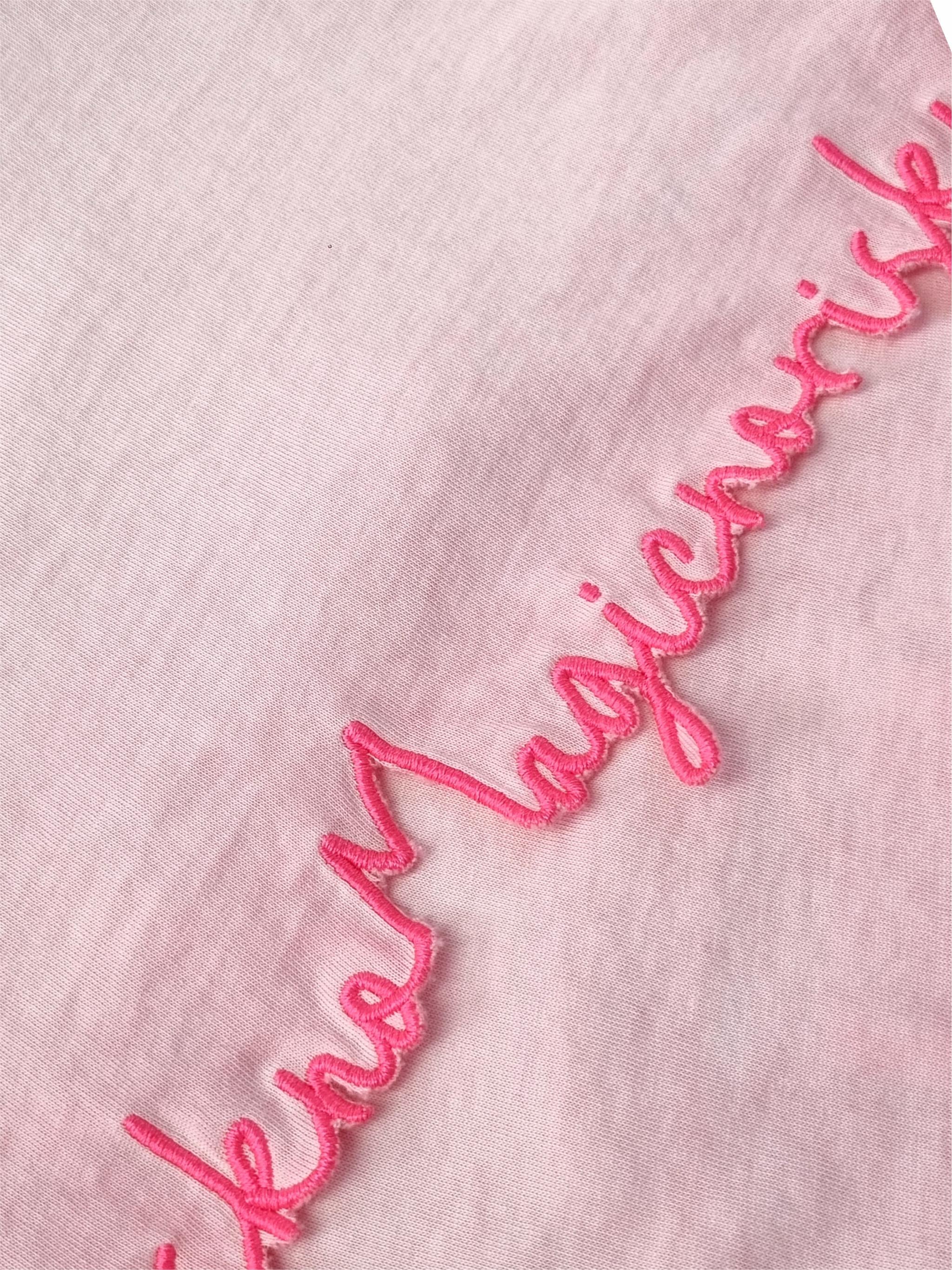 Tshirt mit Stickerei No Risk No Magic