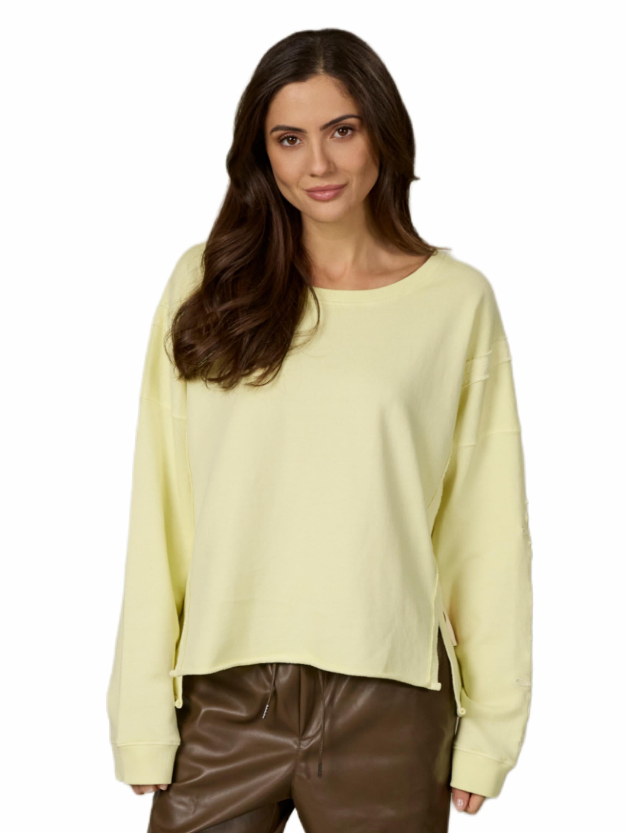 Sweatpullover mit Stickerei No Risk No Magic - SaraC