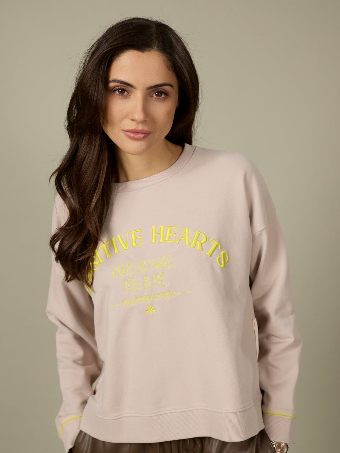Sweatpullover Positive Hearts