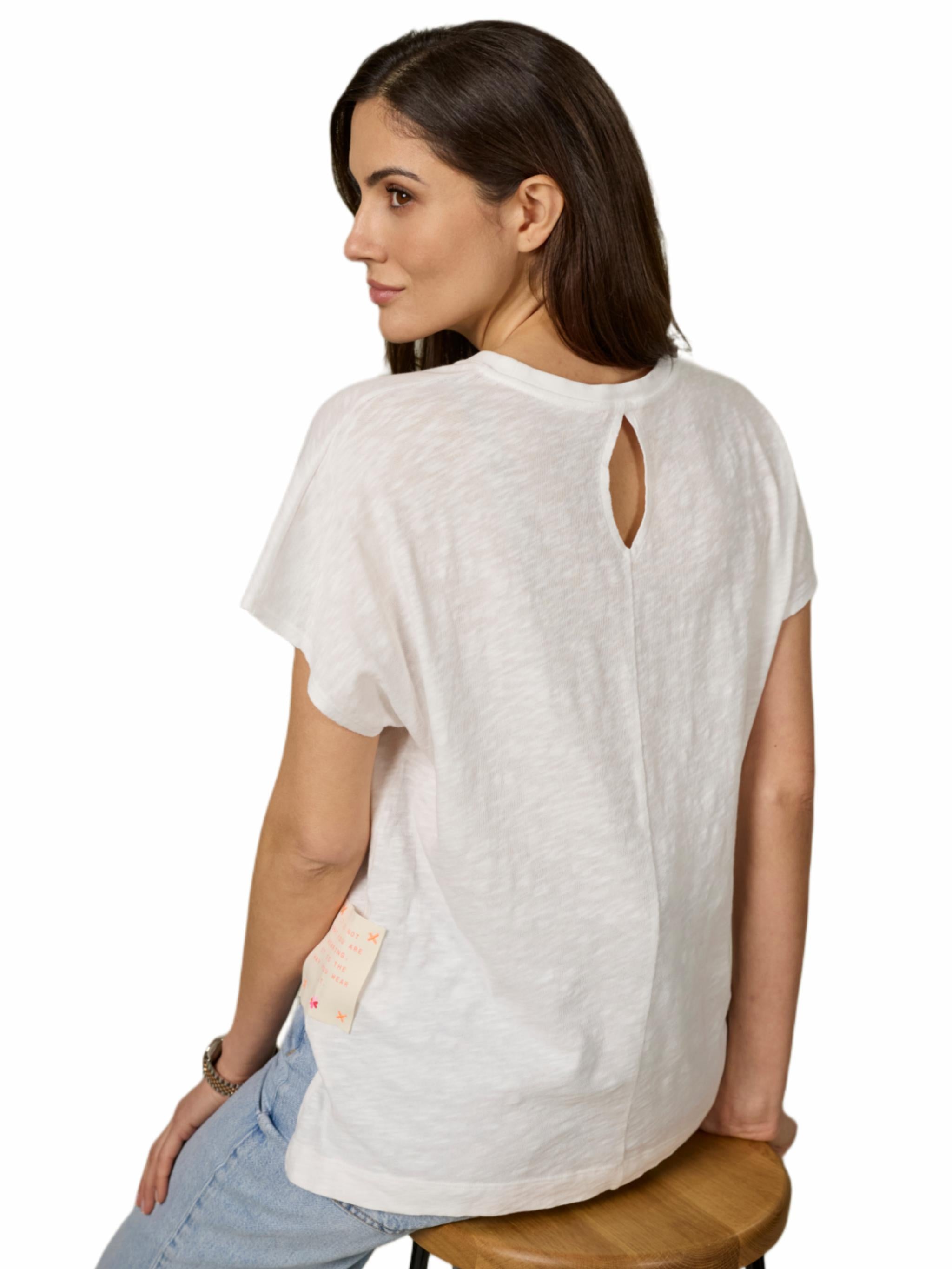 Damen Tshirt in Baumwolle Flammengarn - PhilippaC