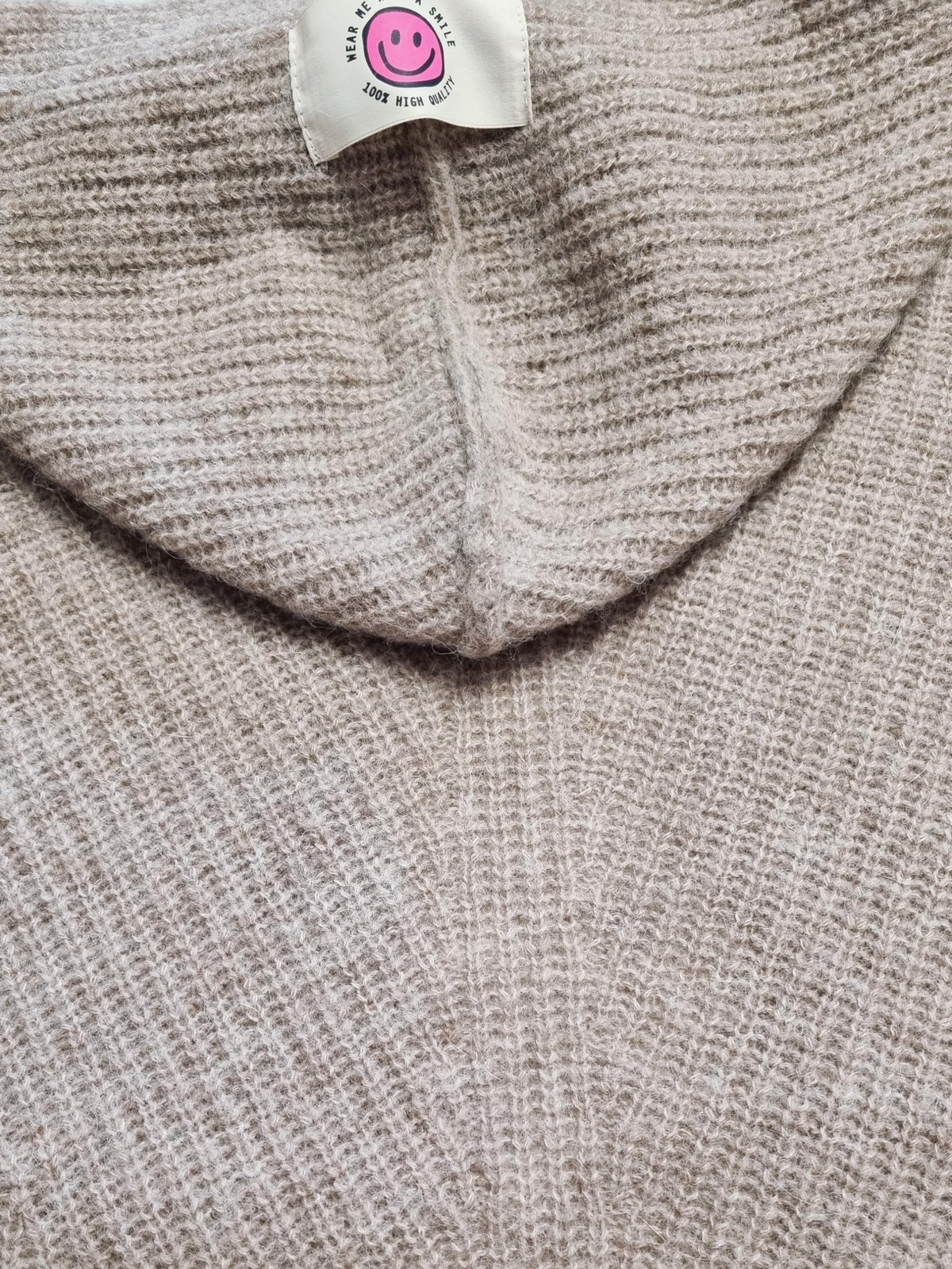 Damen Strickjacke mit Kapuze aus Woll-Alpaca Mischung - AdaC
