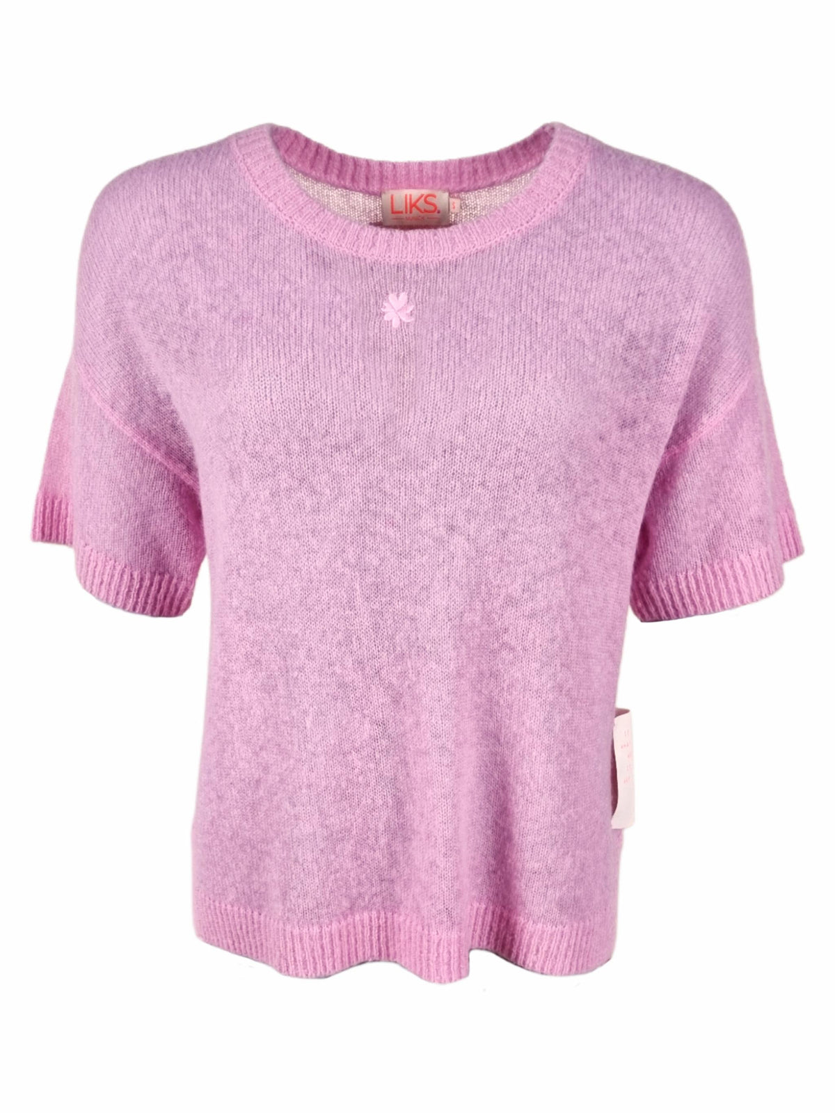 Damen Strickpullover halbarm aus Woll - Alpaka -  Mischung - AyaC