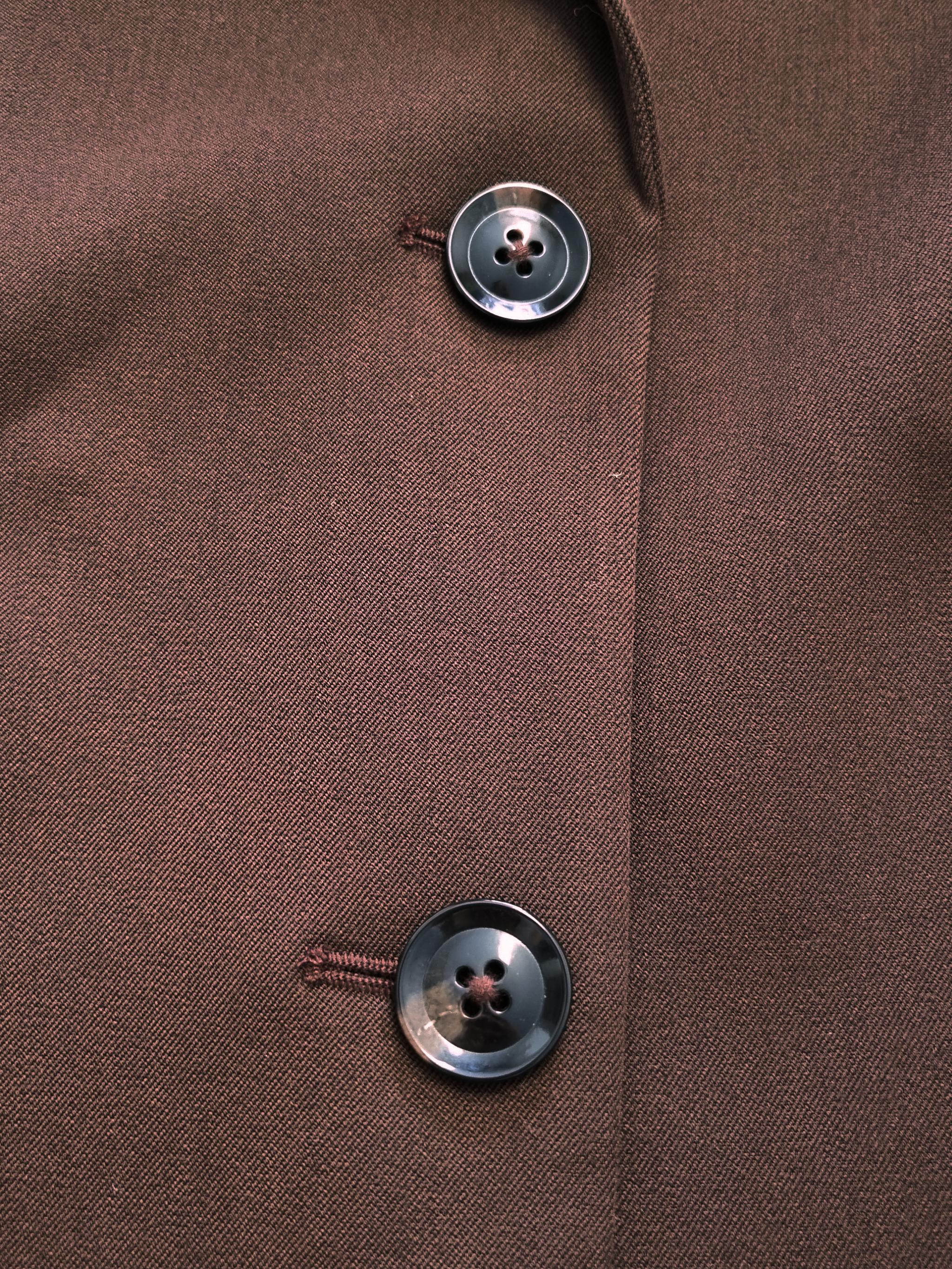 Damen Blazer mit Taschengürtel mit Applikation am Kragen - YunaC